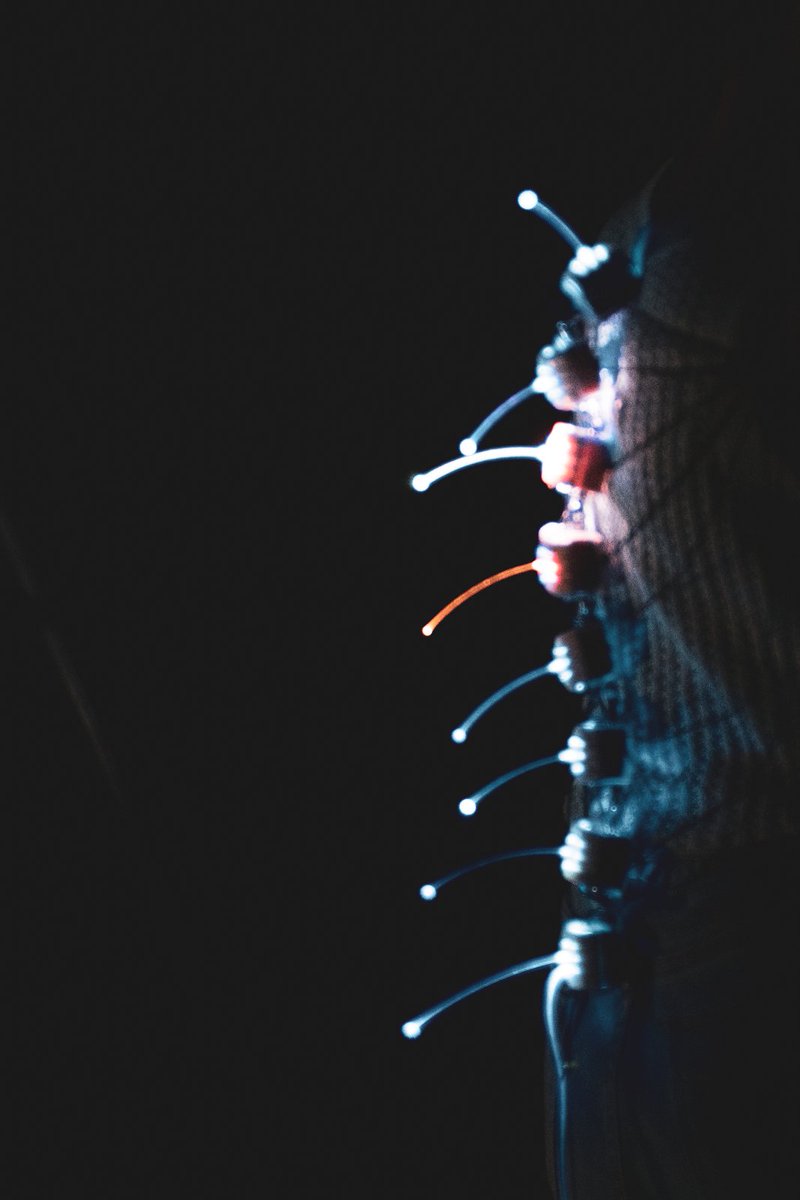 Capture of the experiencer exploring Epsilon.

#puredata #installation #instrument #wearable #device #art #artwork #newmedia #soundart #bone #spinal #cord #body #movement #frequency #artgallery #performance #cyberpunk #bodymod #music