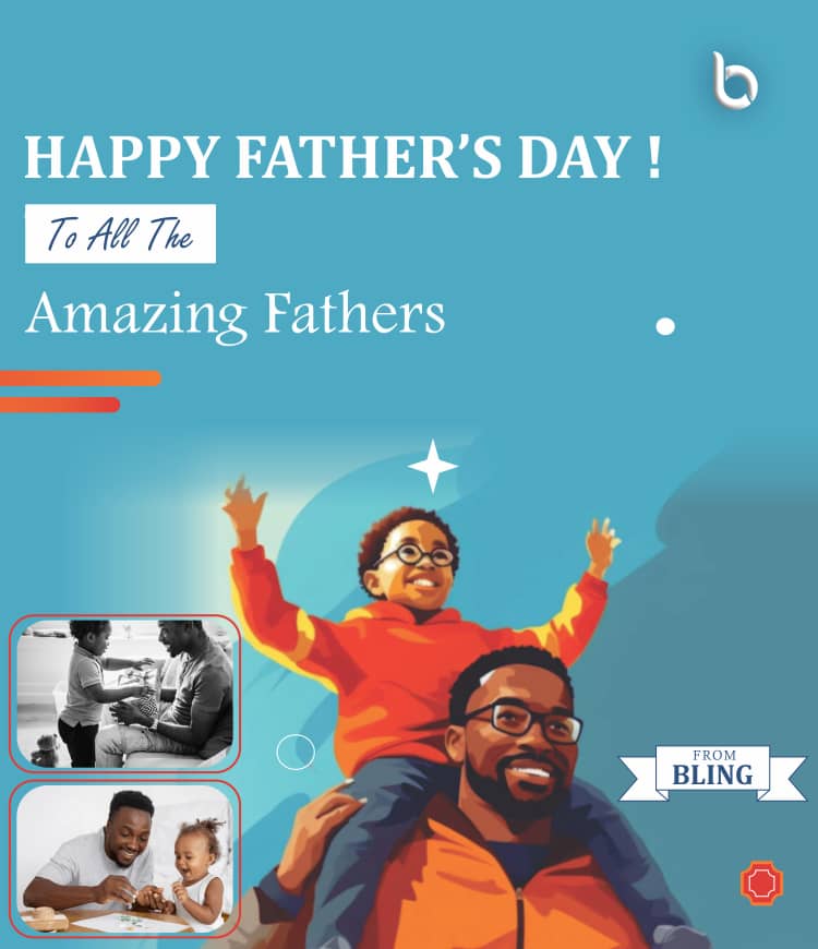 Bling_app's tweet photo. Fathers,
A son's first hero
A daughter's first love
An underappreciated piece in the nuclear family
To all responsible Fathers doing the best they can
THANK YOU ❤️
#FathersDay 
#AccessSuperDads 
#Bling_app https://t.co/HCGIRRK1rY
