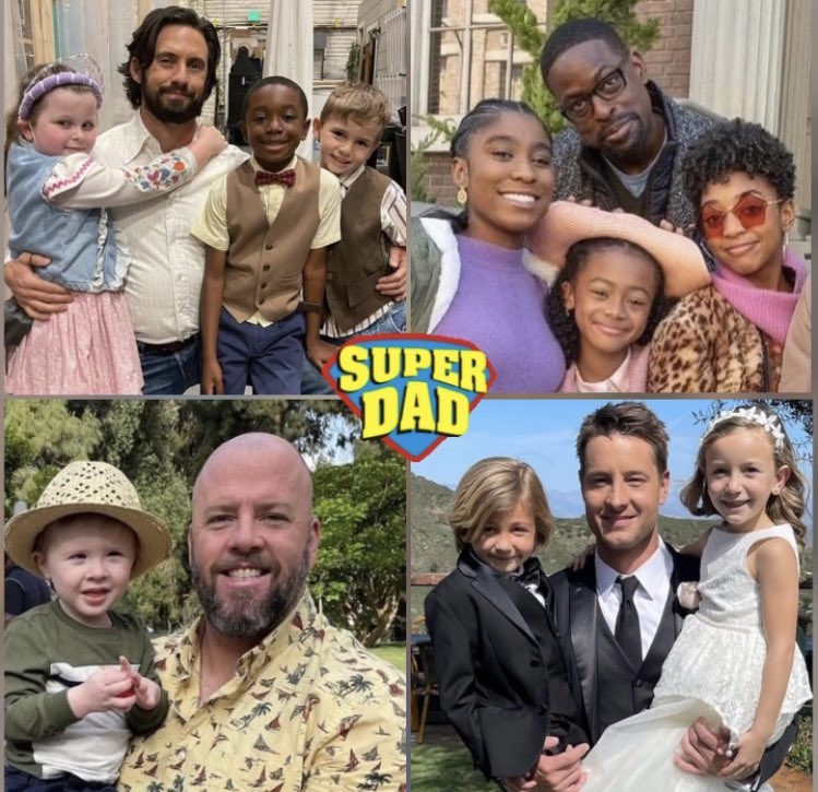 Best TV Dad’s Ever right here! #ThisWasUs #TVDads Always and forever DAD’s are our SUPER HEROES! Happy Father’s Day to all you fathers, grandfathers, godfathers and father figures out there! #FathersDay👔❤️