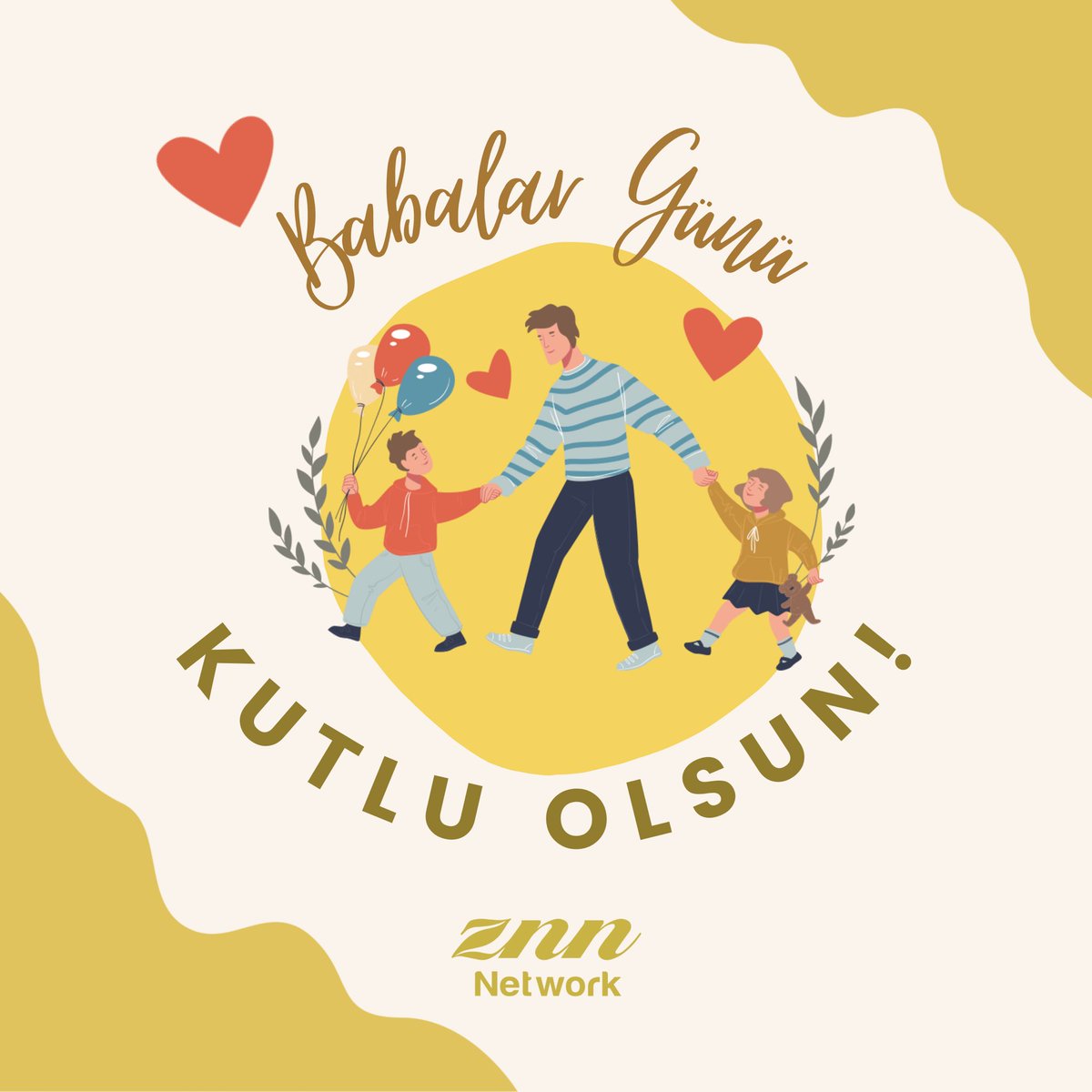 ZNN_Network's tweet photo. Elbet her gün sizin gününüz 🤍
Tüm babaların ve içinde baba olma hissini taşıyan herkesin Babalar Günü kutlu olsun! 

#ZnnNetwork #BabalarGünü https://t.co/FY5LkiMtFi