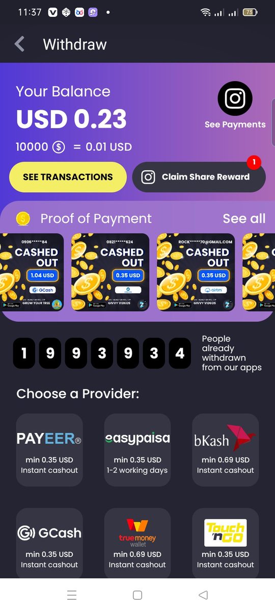 snoozerwolf's tweet image. Free earning
givvy-videos.app.link/gtylJpNnHvb