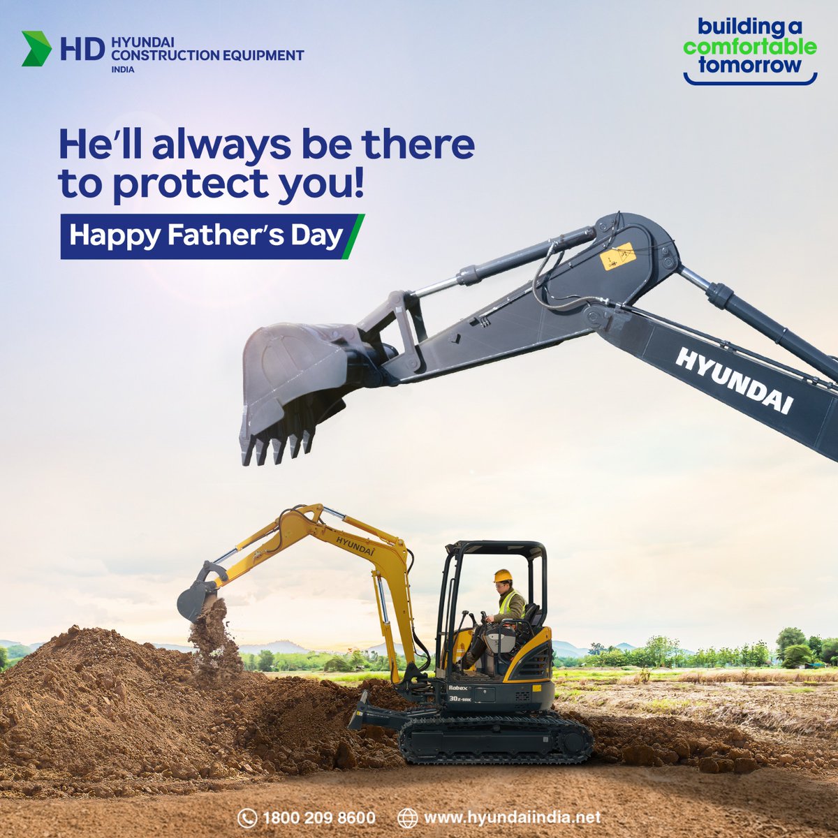 HyundaiCEIndia's tweet photo. ๐๐ฎ๐ฝ๐ฝ๐ ๐๐ฎ๐๐ต๐ฒ๐ฟ'๐ ๐๐ฎ๐ all the amazing fathers out there! We are grateful for your hard work, dedication, and love. Thank you for always being there for us.
#HappyFathersDay #Fathersday2023 #HDHyundaiCEIndia #ComfortIntelligence #BuildingAComfortableTomorrow https://t.co/RXj3AkzxxB