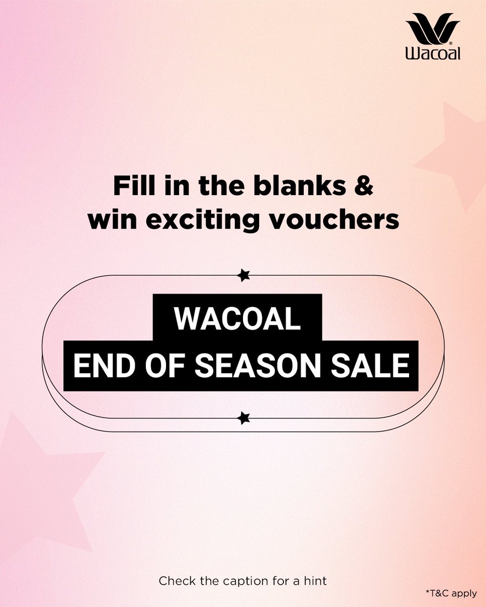 @WacoalIndia WACOAL 
END OF SEASON SALE

#AFineFit #Wacoal #WacoalIndia
@wacoalindia 

@Anitanegidubey 
@JignaDe91231120 
@jayshreemehta83 
@KDivya18740584 
@MistuniB 
@OjhaMeenu 
@CHUNMUN143 
@Jyotiag28204208