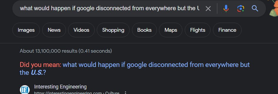 would other countries really mind? Should say U.S.A. why bother suggesting this way?
