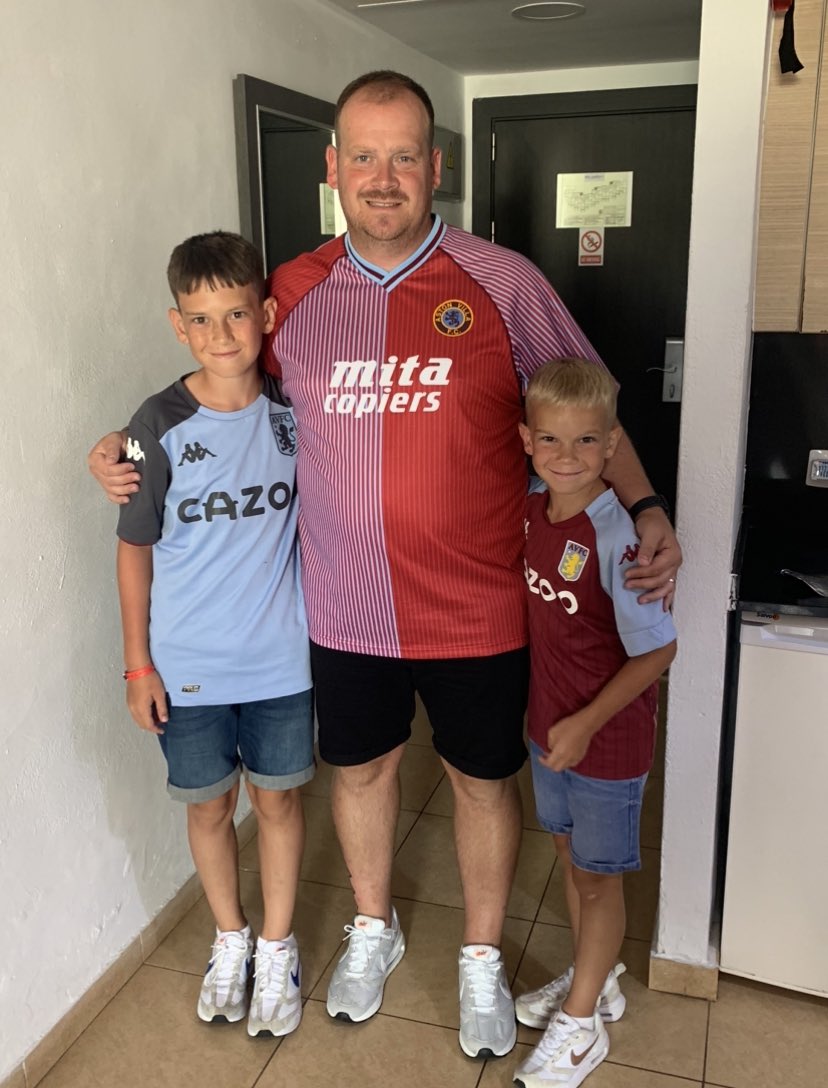 vicbanner's tweet photo. Happy Father’s Day to the best dad our boys could wish for @ashleybanr 
Nothing is ever too much trouble and even though they’re growing up and sometimes give you attitude, they idolise you!! https://t.co/SoeLjCzUF6