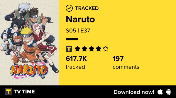 I've just watched episode S05 | E37 of Naruto! tvtime.com/r/2Rc1h #tvtime