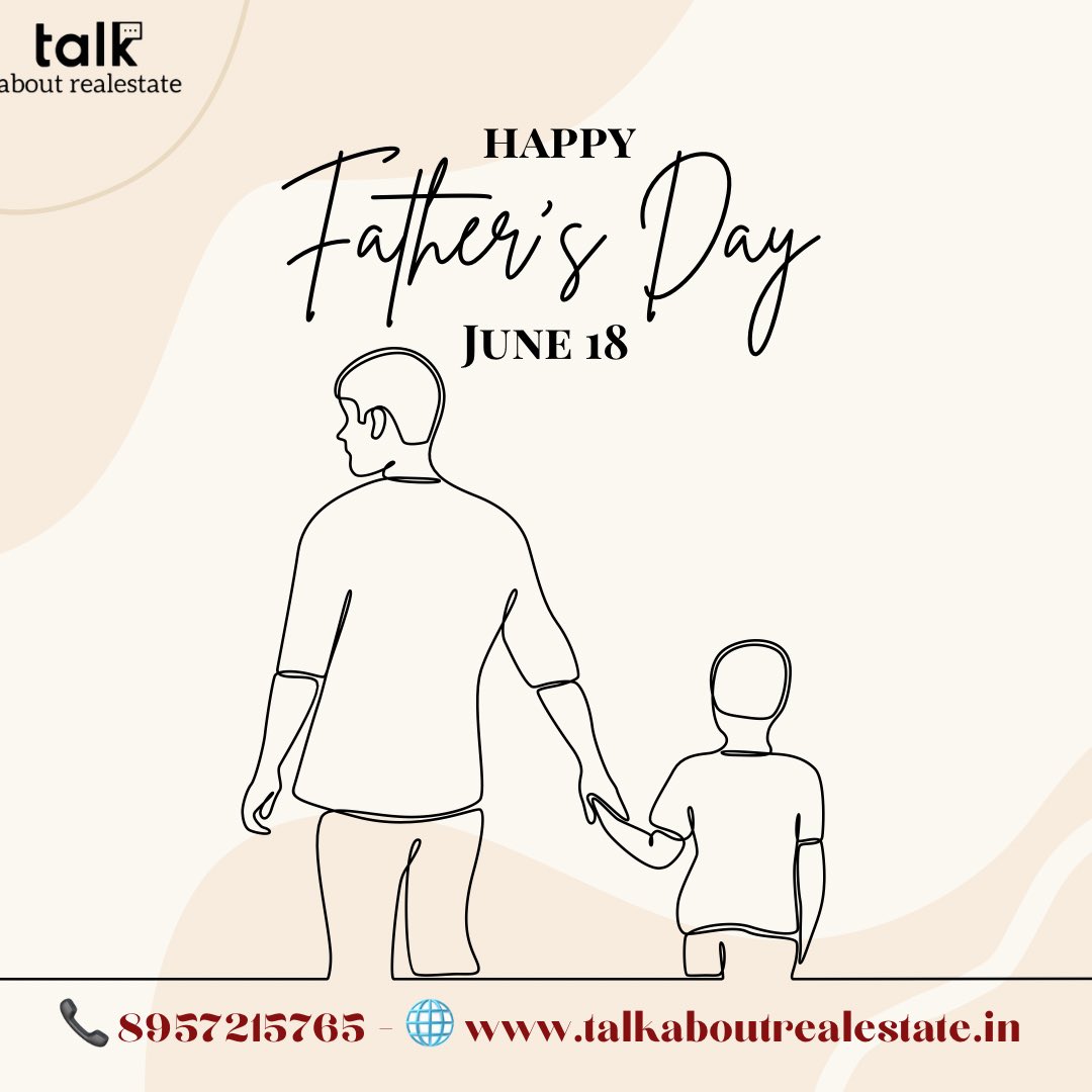 rsonimpex's tweet image. On this Father’s Day, we remember the lessons of perseverance our dads instilled in us from the beginning. Maintain your forward momentum and successful pursuit of your dreams. Have a great Father’s Day!

#fathersday #ldaapprovedproperty #reraapprovedprojects #talkaboutrealestate
