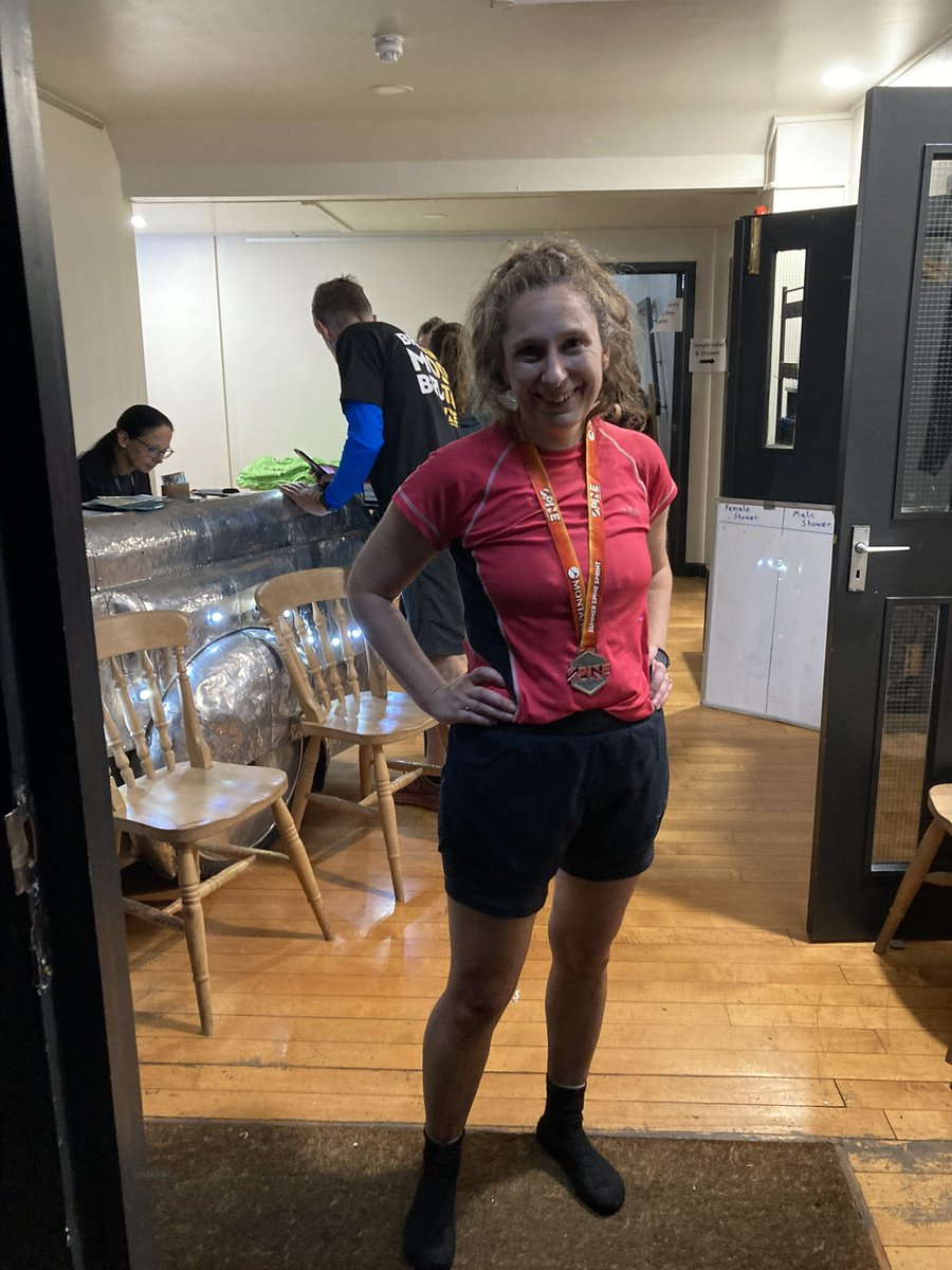 What a day! Hard physically and mentally. But 45 miles 7000ft ascent in 12 hours 12 mins. Really was tough &amp; sheer determination kept m going. So proud of 12th woman (out of 39) and 32nd overall!