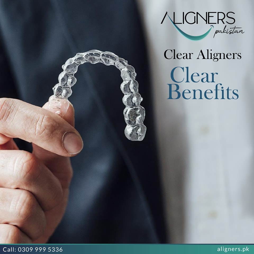 Clear Aligners Clear Benefits!

For more information,
Contact us: 0309 999 5336
Visit Aligners.pk

#SmileTransformation #ClearAligners #ConfidentSmile
#aligners #clearaligners #AlignersPakistan #dentalcare #dentalclinic #dentistry #orthodontics #dental #Pakistan
