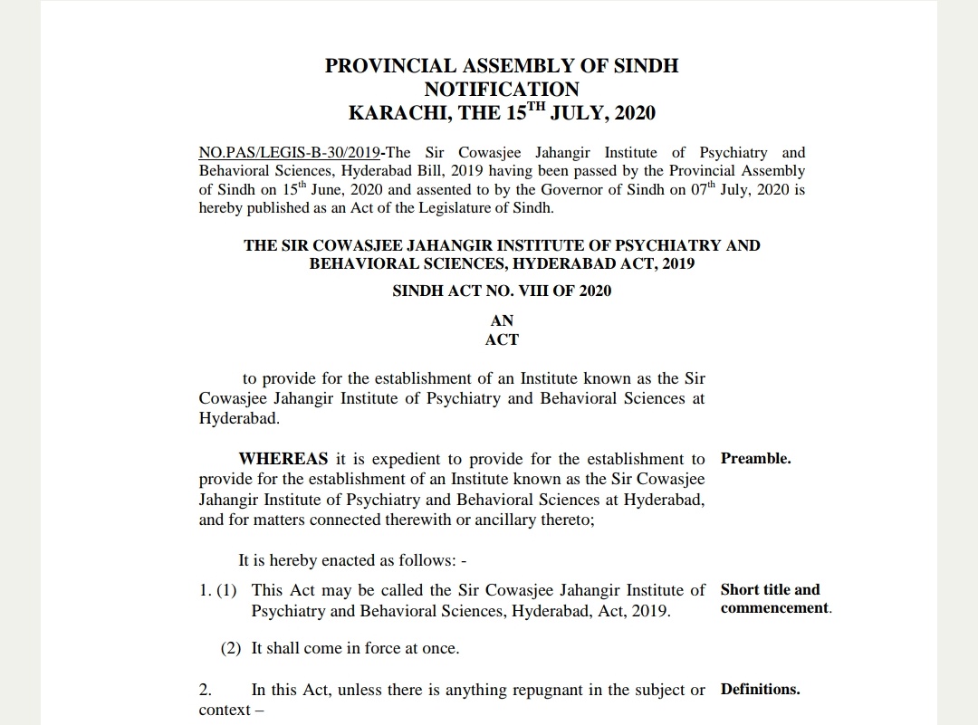 JunejoJamil's tweet photo. @SindhCMHouse I request @BBhuttoZardari @MuradAliShahPPP @AzraPechuho @SindhCMHouse @WHOPakistan to implement the Act by making rules and regulations so that  institute may soon become a properly functioning psychiatric facility that we have all been dreaming for ages. https://t.co/KzalXBmPJ0