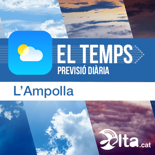 ☀☁🌧 #ElTemps avui a #LAmpolla: 🌡️ Actual 23℃ 🌡️🔼 Previsió màxima: 28℃ 🌡️🔽 Previsió mínima: 19℃ 💨 Vent: 8Km/h 💧 Humitat: 77(%)