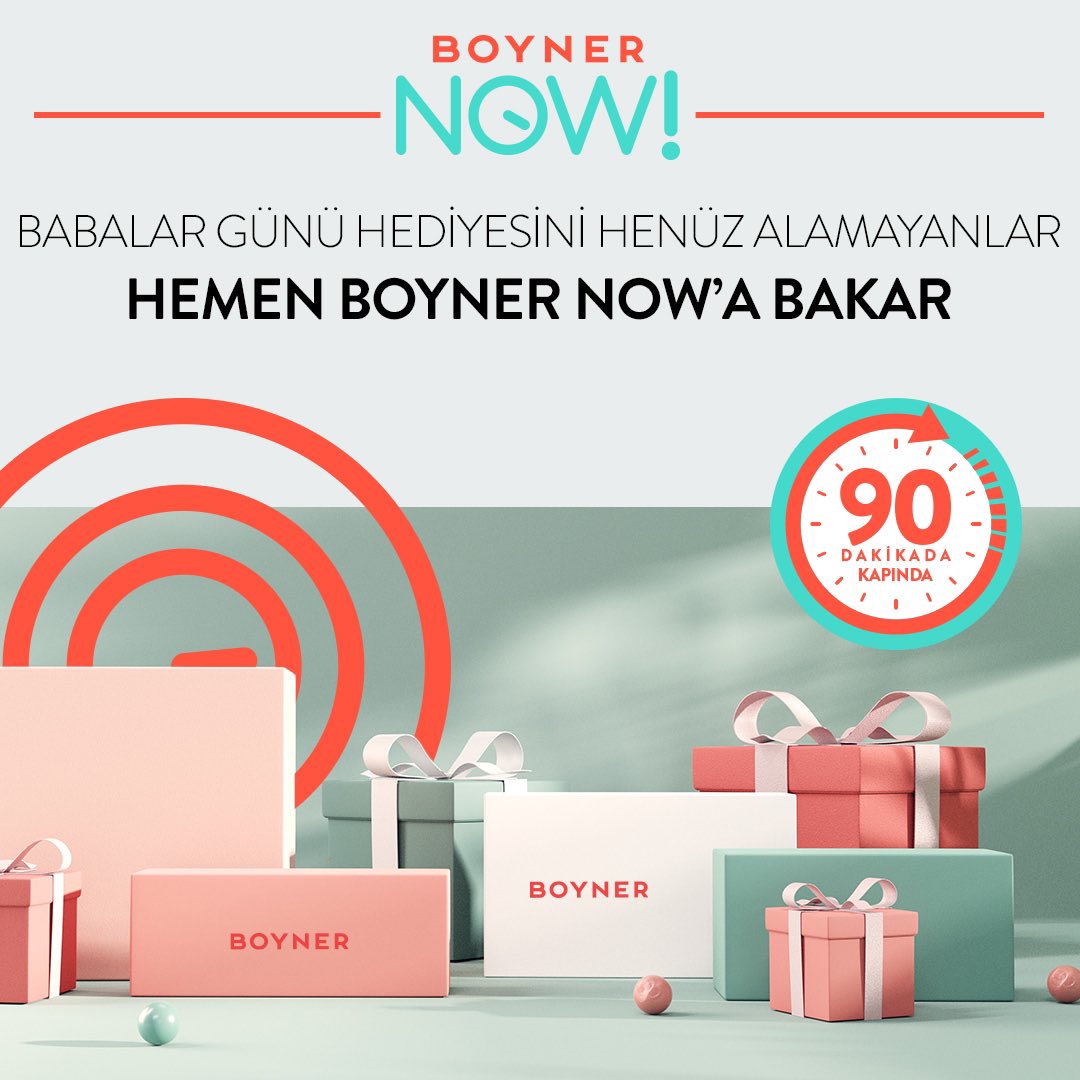 boyneronline's tweet photo. Babalar Günü hediyesini henüz almayanlar, hemen Boyner Now’dan siparişini ver, 90 dakikada kapına gelsin! #Boyner #BoynerNow #BoynerNowdanSonra https://t.co/3r5S9BHHmA