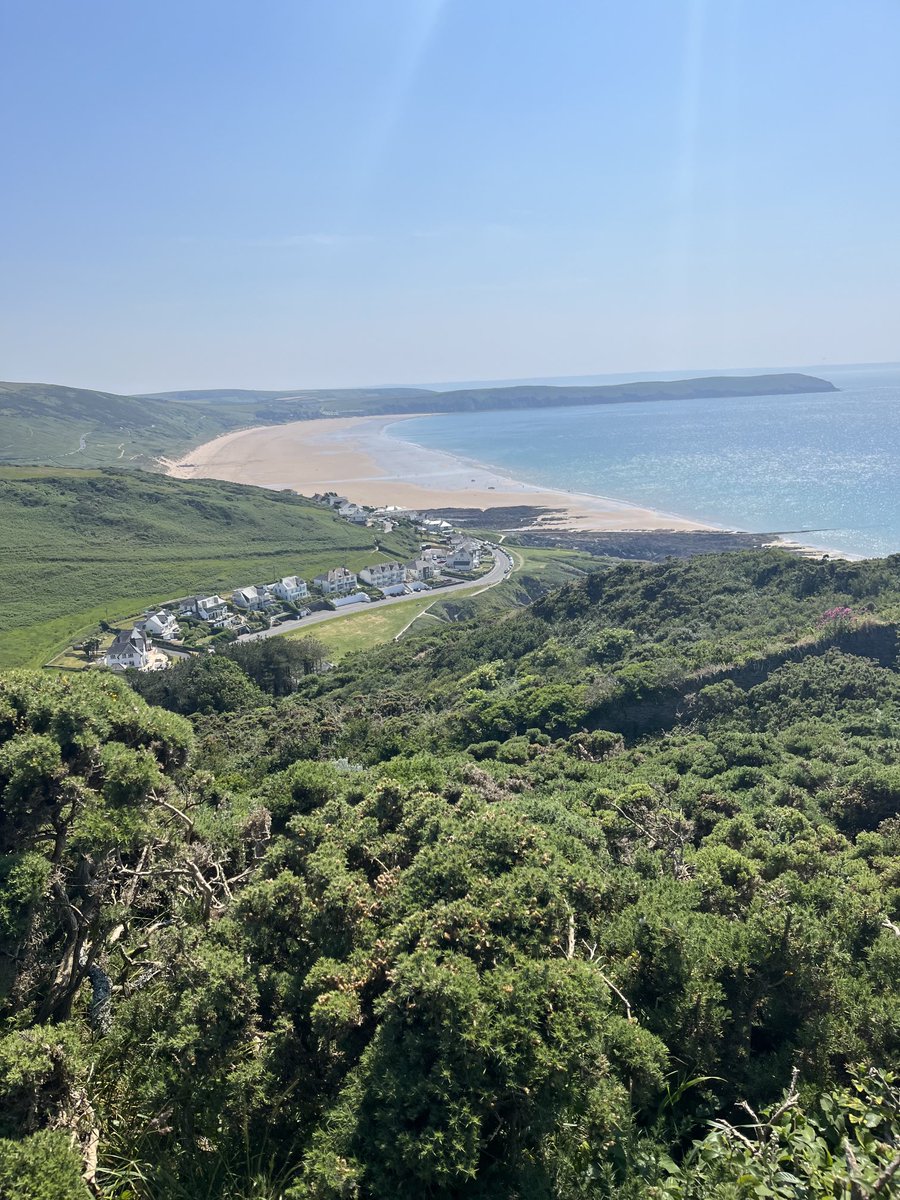 Day 171. The view towards Baggy Point. #Mortehoe #Woolacombe #LoveDevon #NorthDevon #SouthWestSaltPath