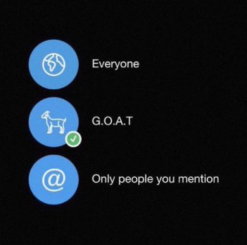 TotoyGamingYT's tweet image. only 🐐 can reply!