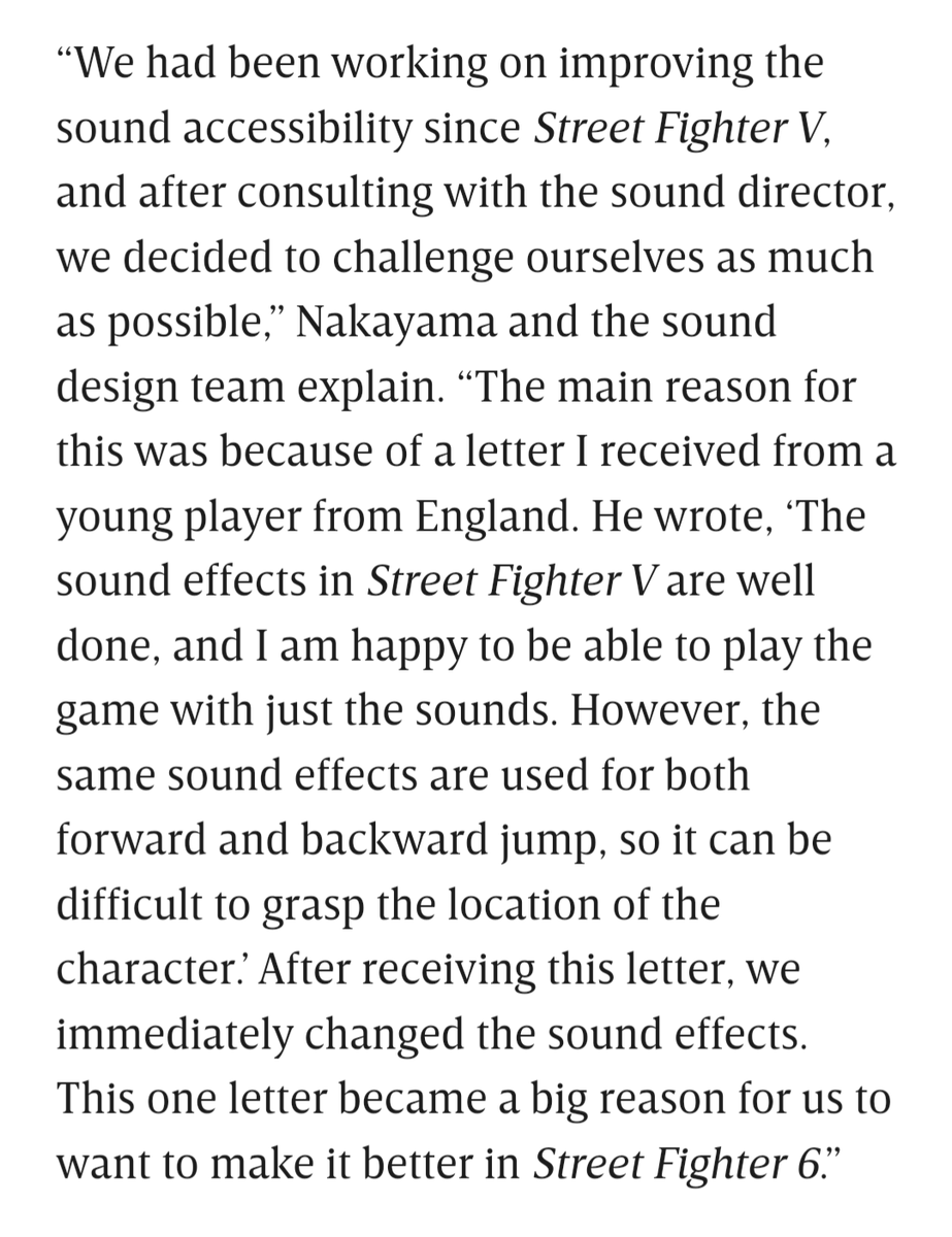 Feedback matters, some of the biggest leaps forward have come from the words of a single player.
#gamedev #accessibility