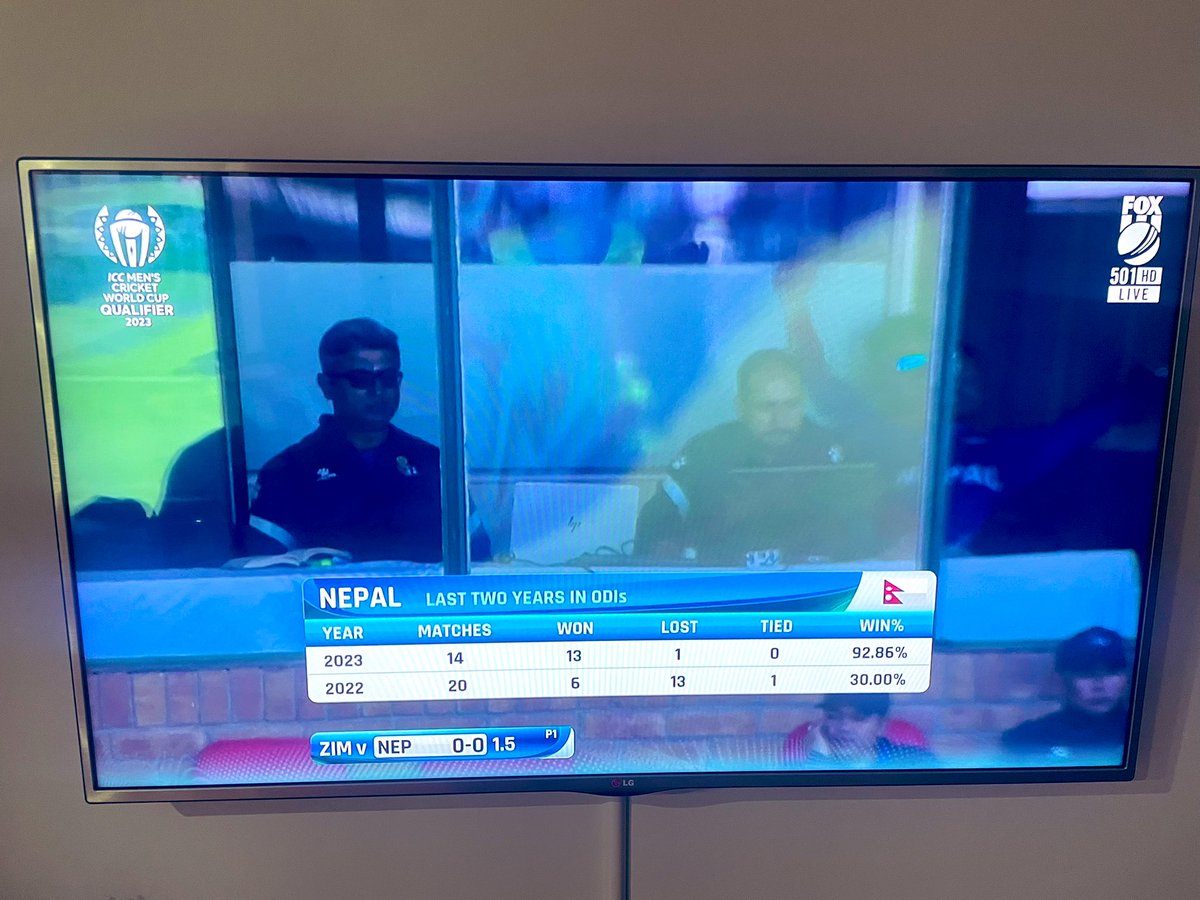 dramitbhattarai's tweet photo. Good luck team Nepal 🇳🇵 #ICCWorldCupQualifier #teamnepal https://t.co/hHHeTHsbIZ