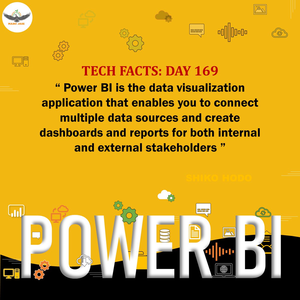 mahojase's tweet image. Tech Facts: Day 169

#powerbi #powerbideveloper #powerbiprojects #powerbiprogrammer #programming #businessintelligence #technology #businessanalysis #dailytechfacts #Mjit