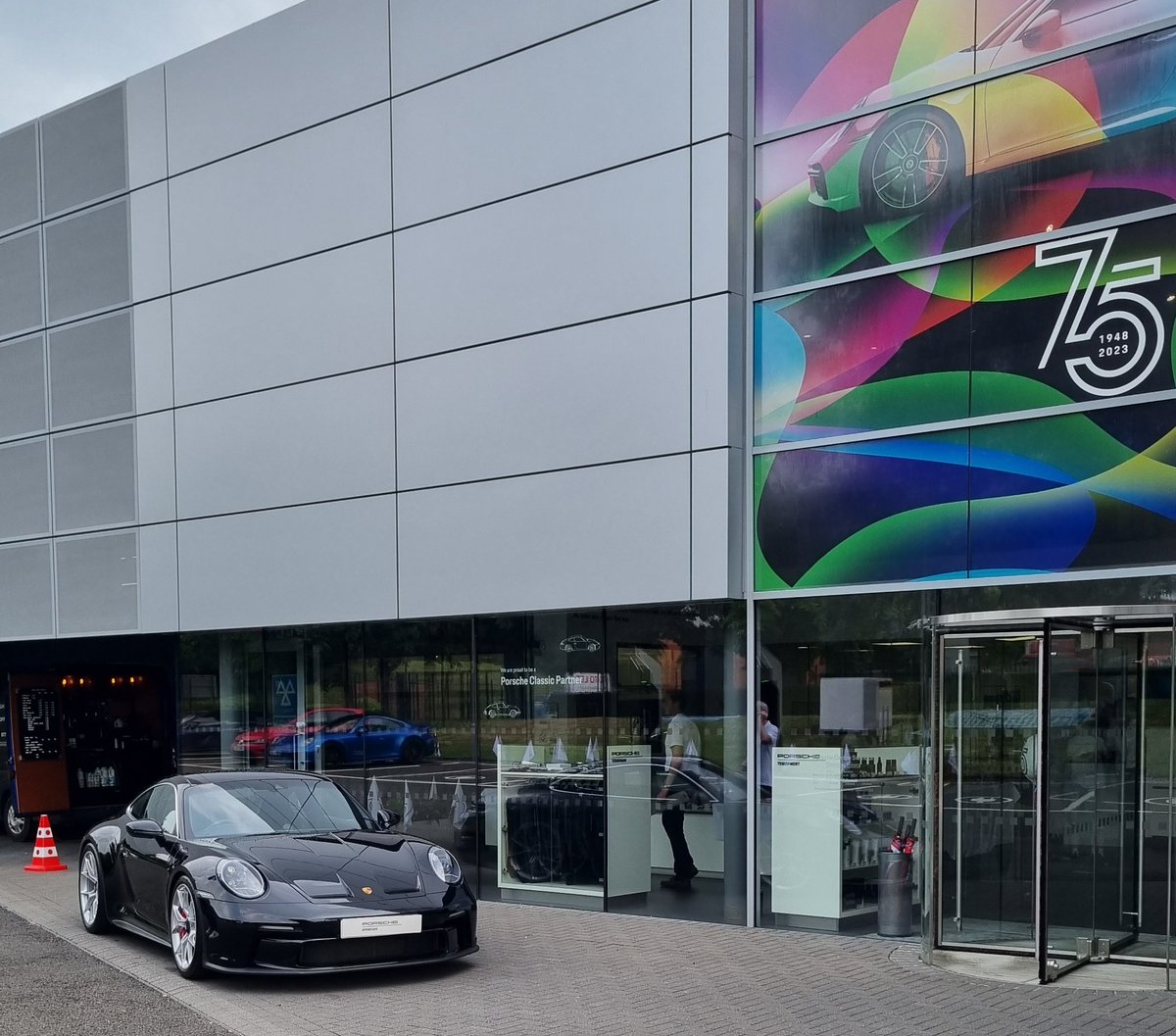 2 events at Porsche in Swindon yesterday. Owners Club in the morning, and Porsche's 75th Anniversary.