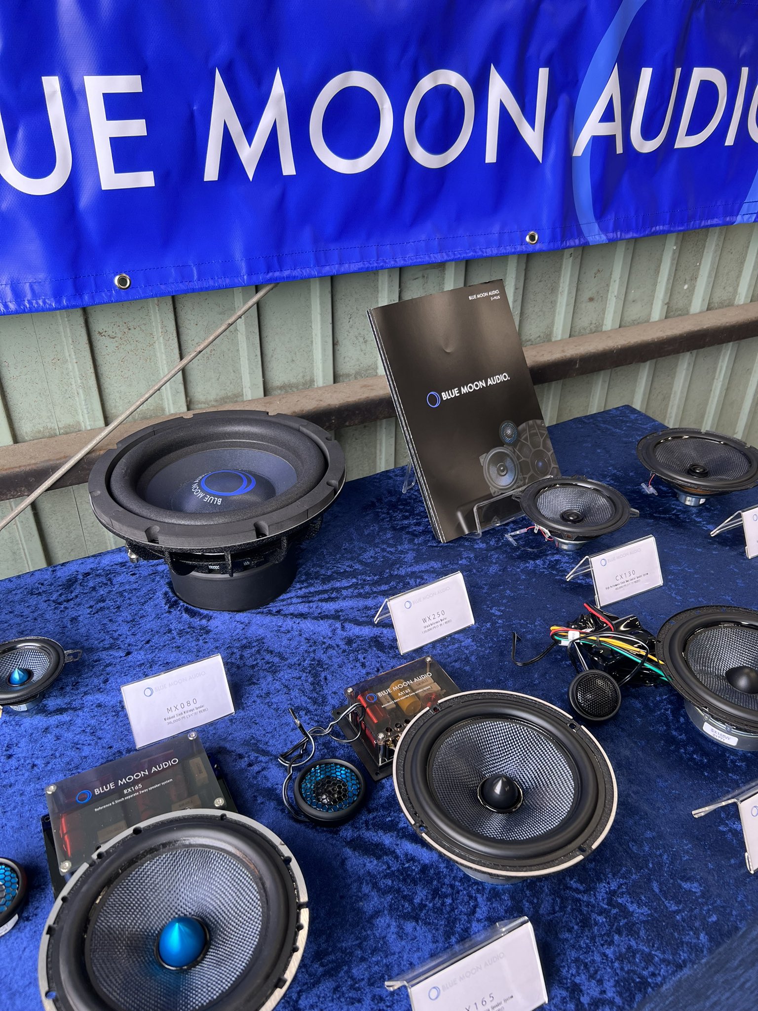 BLUE MOON AUDIO SX165 2ウェイスピーカー（BLUE MOON AUDIO