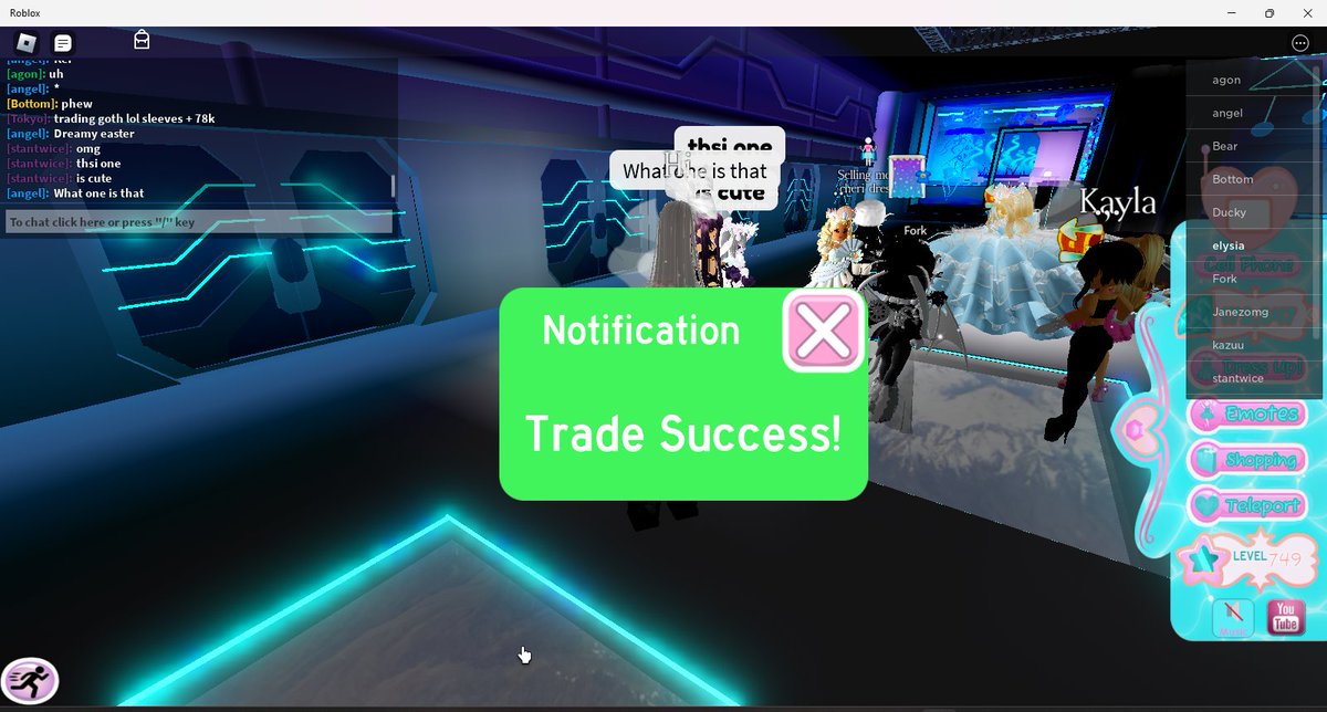 elysiaxe's tweet photo. traded with @Da1zeeey again went first and gave 614k #rhd and goth lolita skirt then got the 2 #adoptme pets very sweet and trusted tysm <3 https://t.co/4ldvgBoIF8