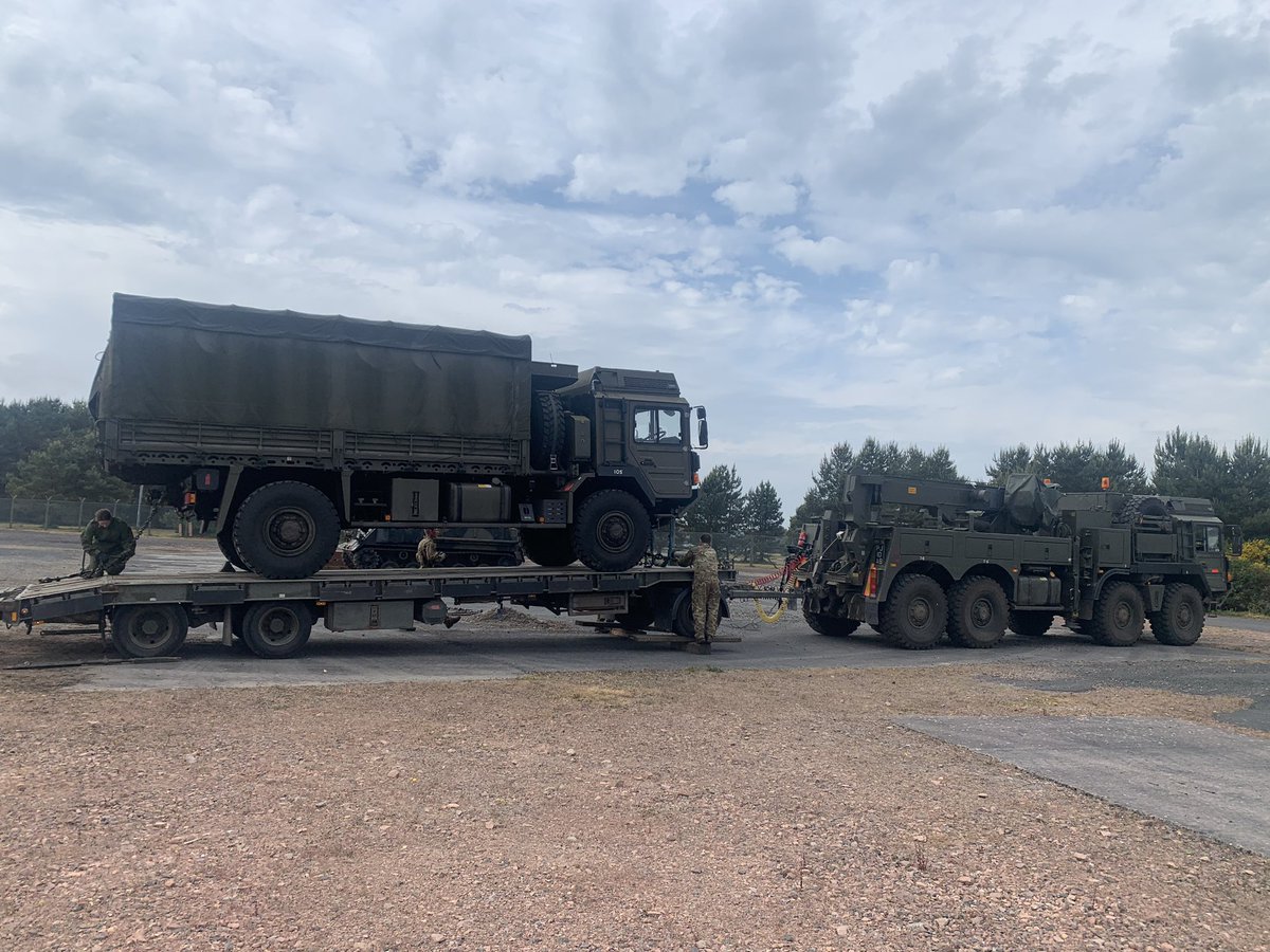 Ex COBALT SPROCKET 2

This weekend saw 153 travel over to the east coast ☀️ to provide equipment support and undertake trade training with 2REME

Busy but productive weekend esp in this heat. If this interests you and your like to know more then DM for more info. 🏴󠁧󠁢󠁳󠁣󠁴󠁿