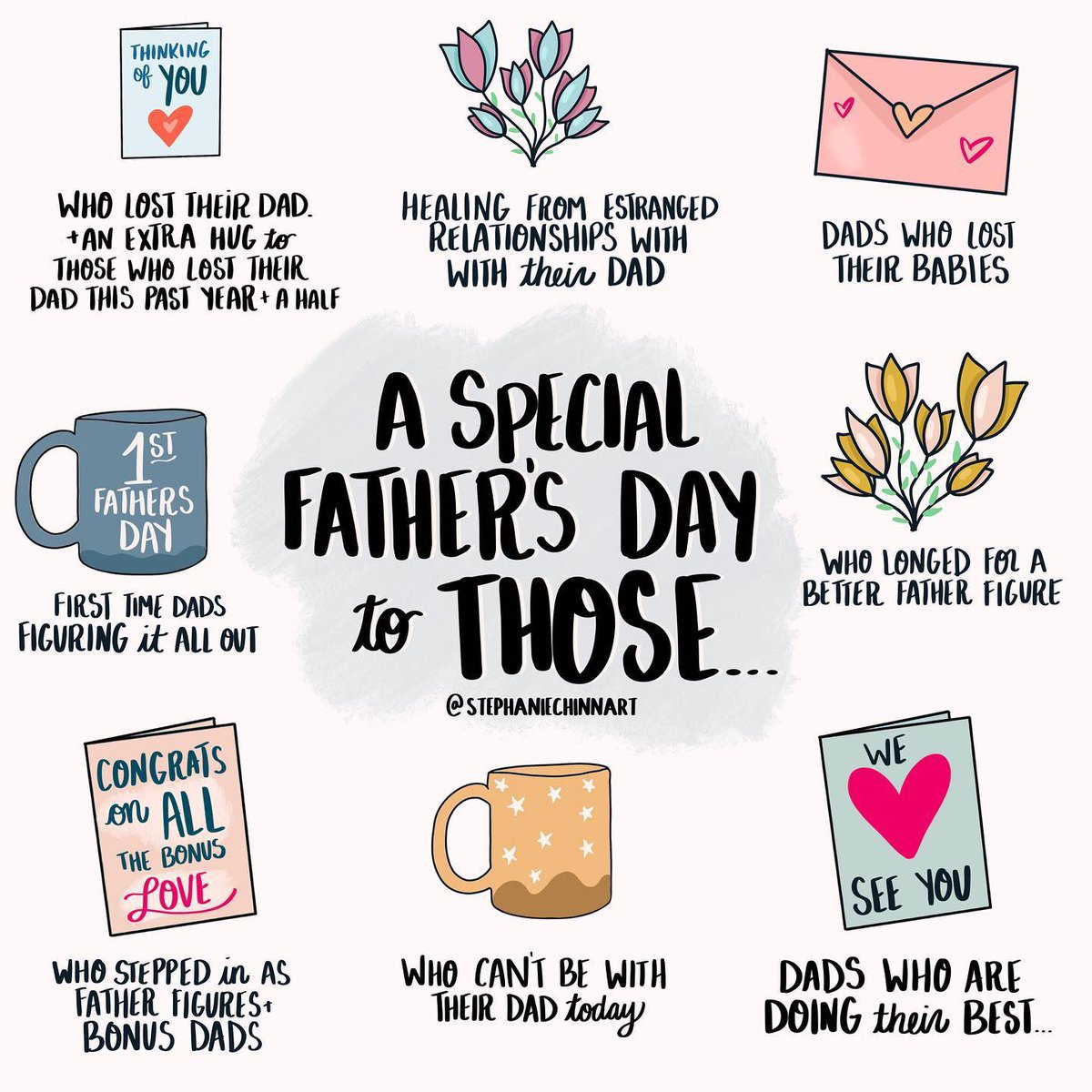 Happy Father’s Day to all the dads! We ask that you keep the dads of our SuperHeroes so close in your hearts today. 🤍