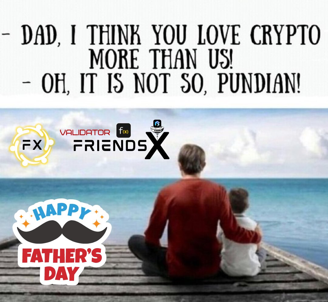 #HappyFathersDay 
dear community!
#FunctionX #PUNDIX