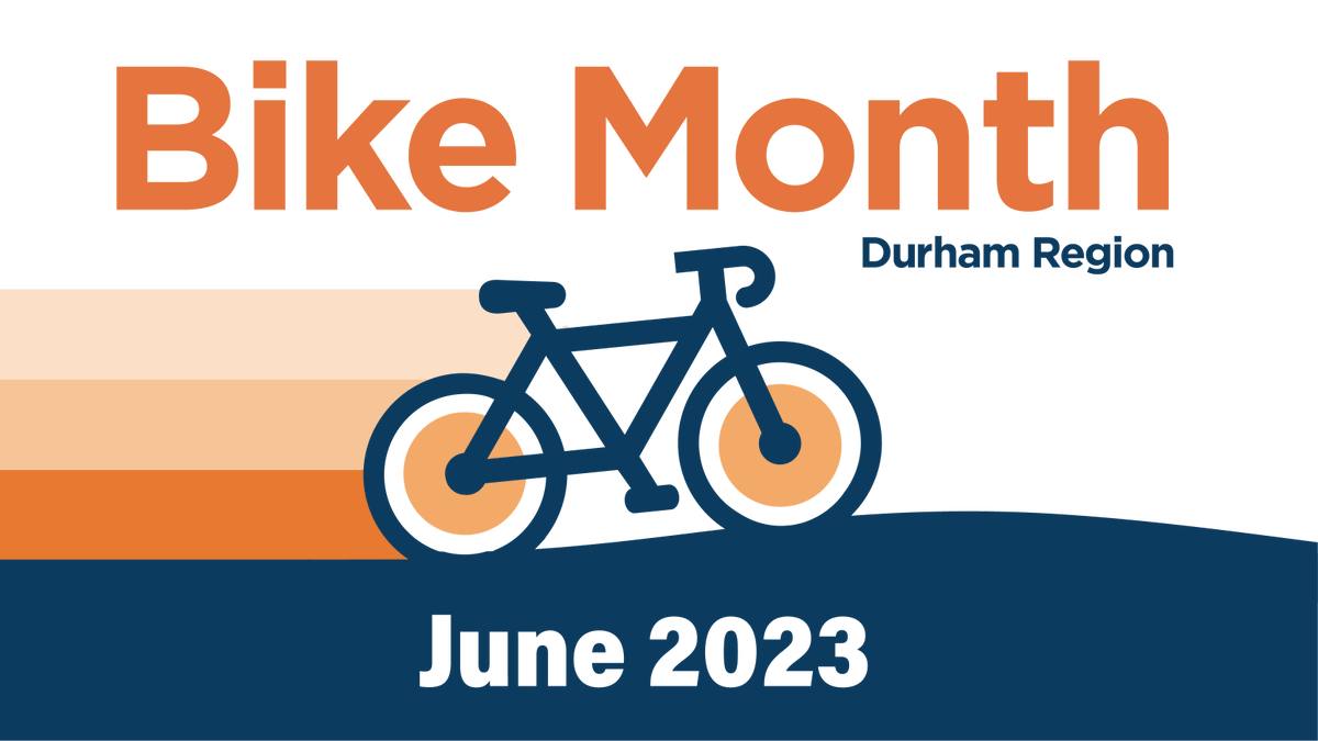 Happy #BikeMonth! 🚲 

➡️ Take the pledge at durham.ca/BikeMonth for a chance to win a new mountain bike or a major tune-up!