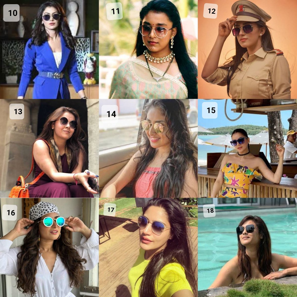 **Major Changes** Top 40 🌟 as per ongoing, past shows, social, digital media buzz, 1-18
#RupaliGanguly
#PranaliRathod
#TejasswiPrakash
#RubinaDilaik
#AyeshaSingh
#ShivangiJoshi
#TinaDatta
#RashamiDesai
#PriyankaChaharChoudhary
#SritiJha
#SumbulTouqeerKhan
#SargunKaurLuthra…