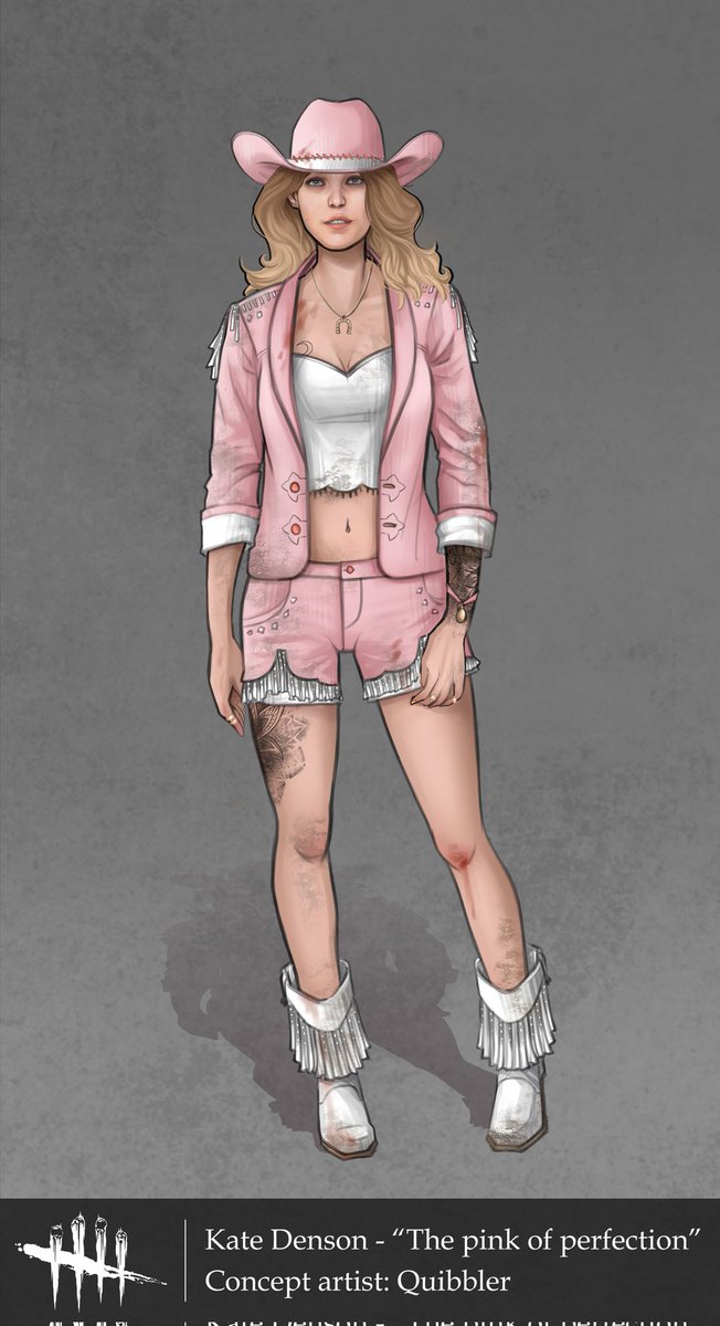 Caceytorr2011's tweet photo. @DeadbyDaylight these outfits for kate look. Lovely whoever made them are so talented especially the first one https://t.co/aT07z30ajV
