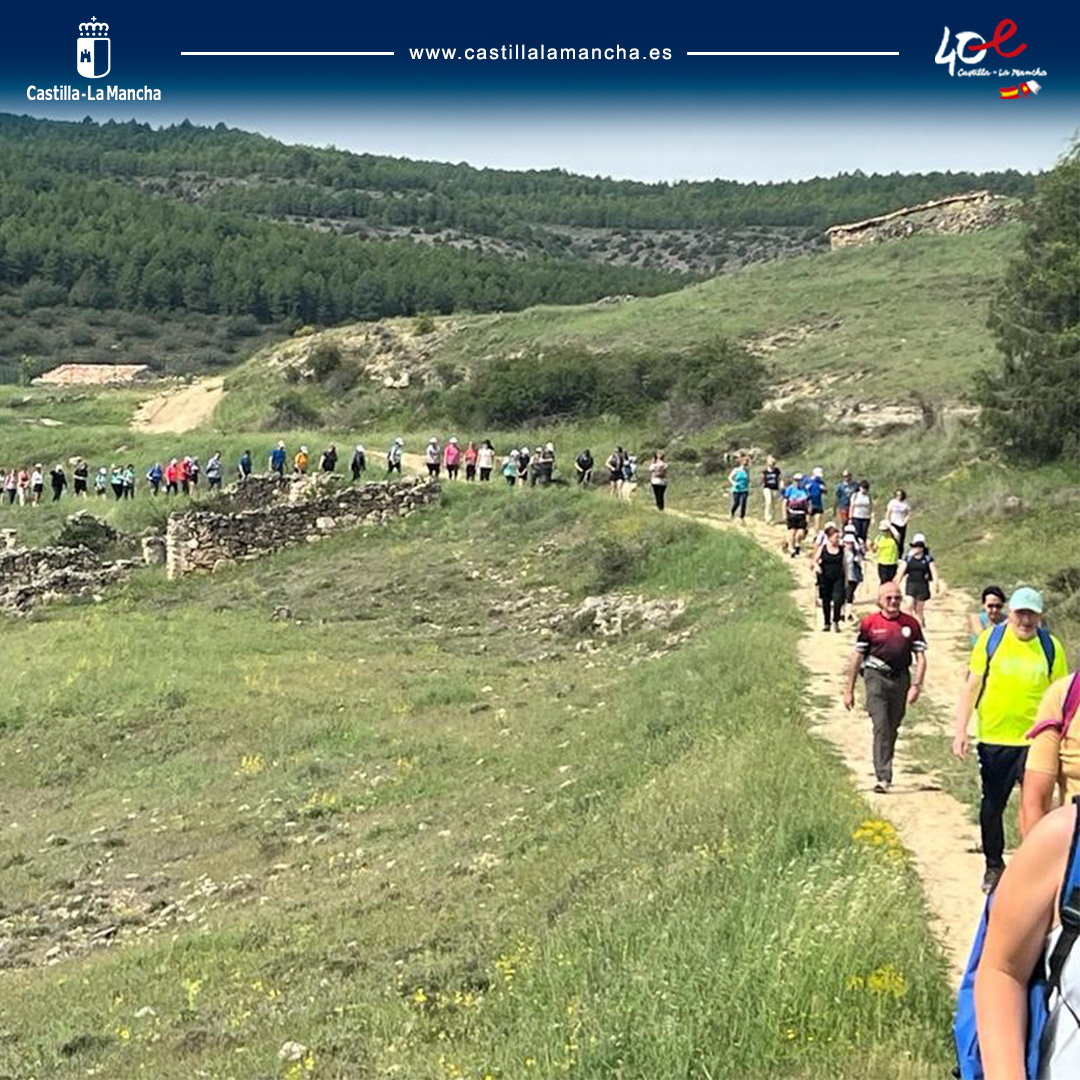 🚶🏽‍Más de 21.100 personas han participado en las más de un centenar de marchas de ocio saludable ‘7.000pasosX’. 

🩷 Forman parte del Plan de Salud de #CastillaLaMancha Horizonte 2025, cuyo objetivo es fomentar los hábitos de vida saludables para prevenir la enfermedad.