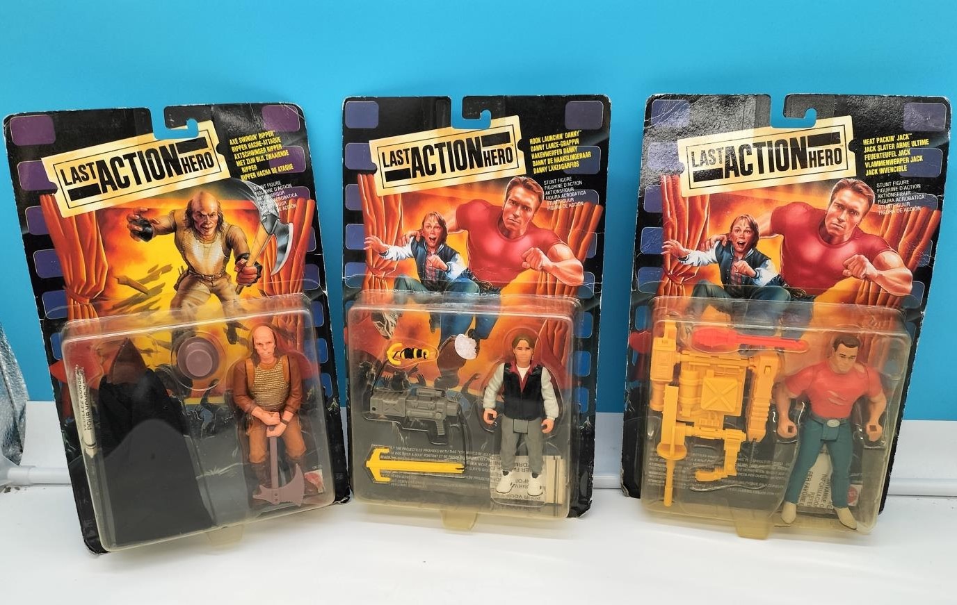 1993 - Mattel - Last Action Hero - Heat Packin' Jack - Stunt