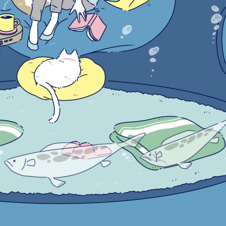 わたしの描く淡水魚、 高確率で腹立つ顔してるのおもろい笑