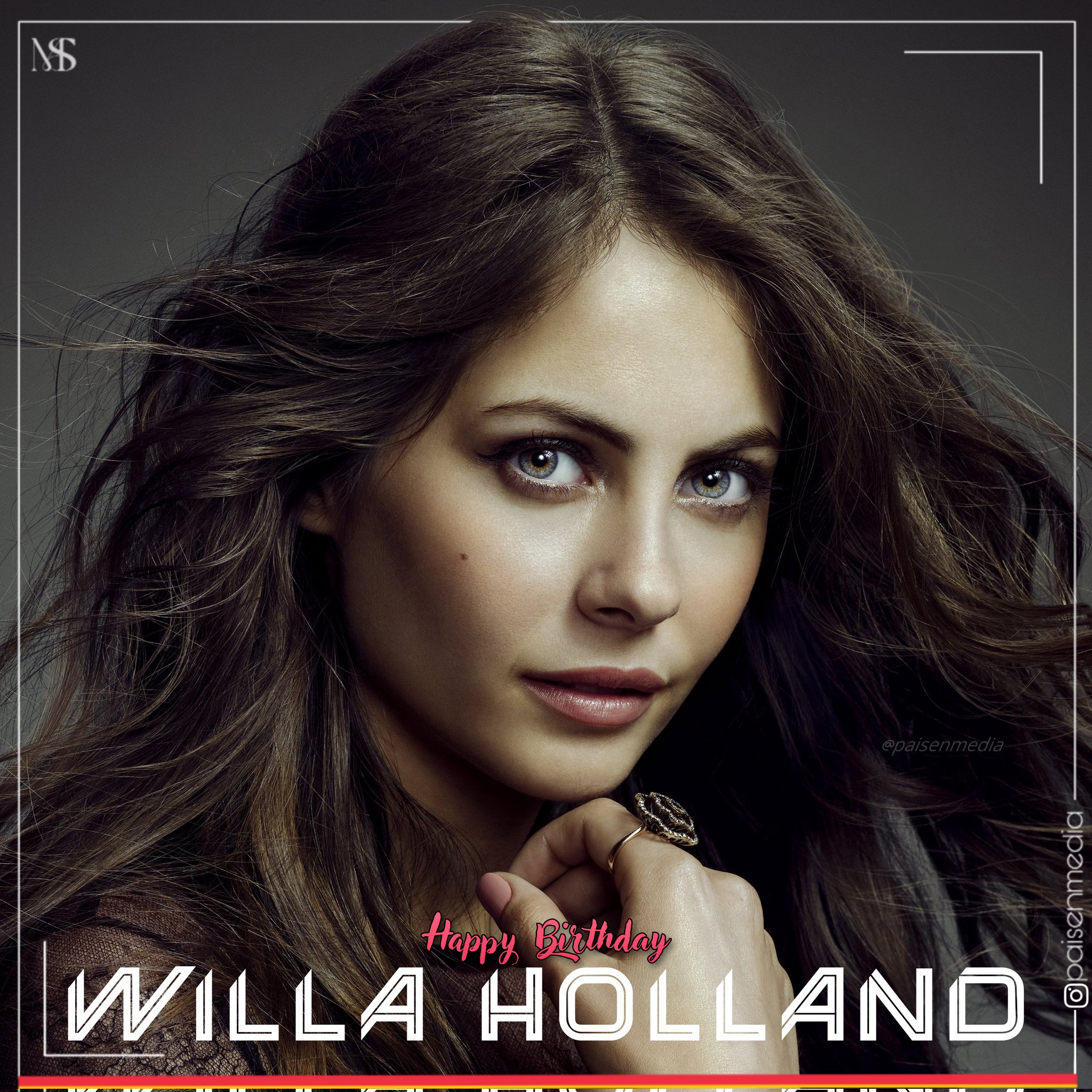 Wishing a very Happy Birthday to Willa Holland ma\am .
.
.
.  