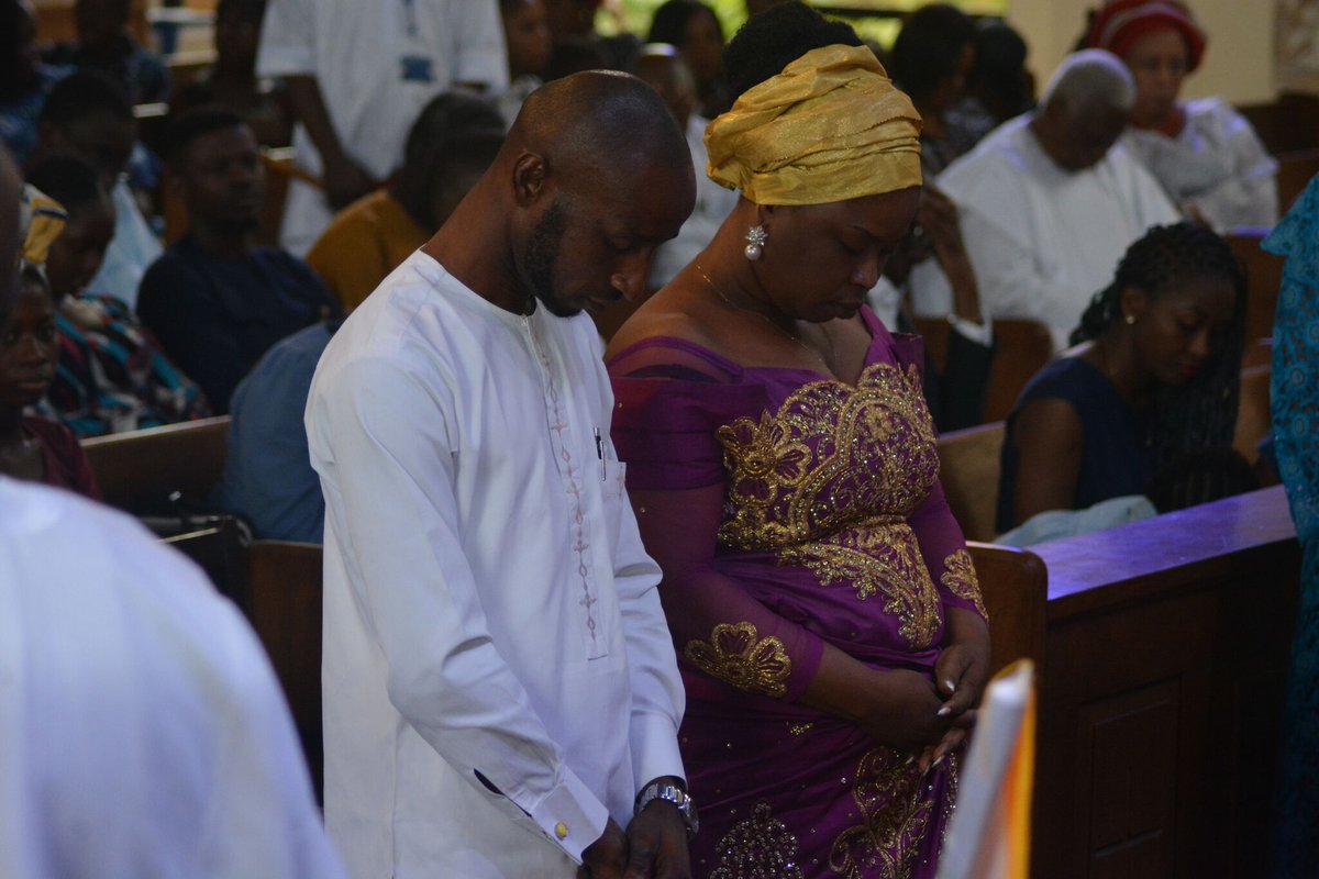 GnbcLagos's tweet photo. Thanksgiving of newly wedded - Mr. & Mrs. Leonard Ebere!
#Thanksgiving
#LatestCouple https://t.co/tTHdAWyjDx