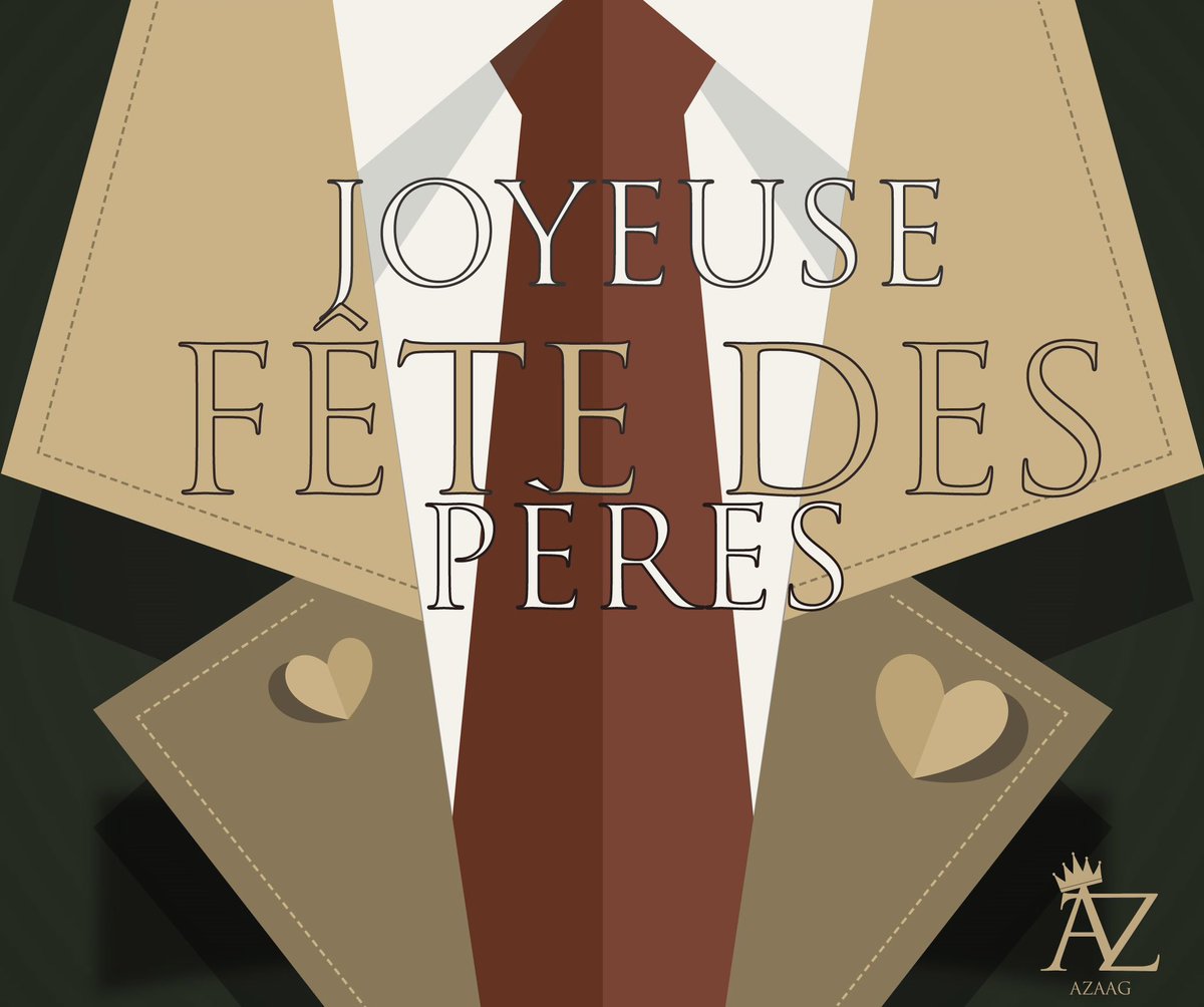 Azaag5's tweet photo. À tous les super-papas qui portent #AZAAG avec élégance : votre style et votre force sont notre inspiration. 
En cette #FeteDesPeres, un grand merci de notre part ! Restez toujours stylés ! https://t.co/wR93tmakAA