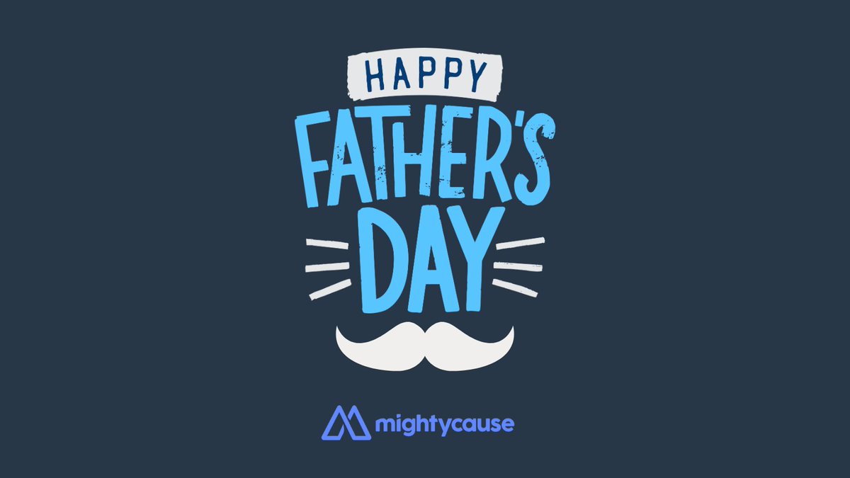Happy Father’s Day to you and yours from Mightycause! Whether you are a nonprofit working with families or a donor looking to dedicate your donation on behalf of Dad, we are here to help you make the most of today! #Mightycause #Generosity #FathersDay