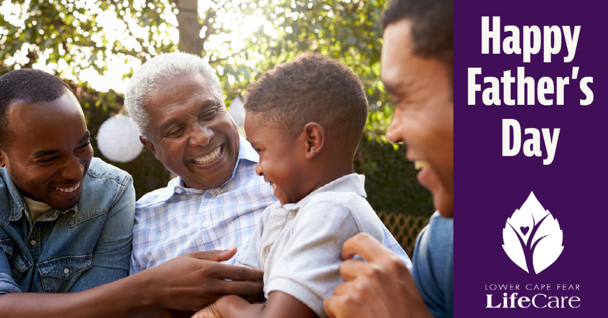 Wishing all fathers a Happy Father's Day! Hope it is a day filled with love, laughter and time with those you hold most dear, making memories you'll cherish.