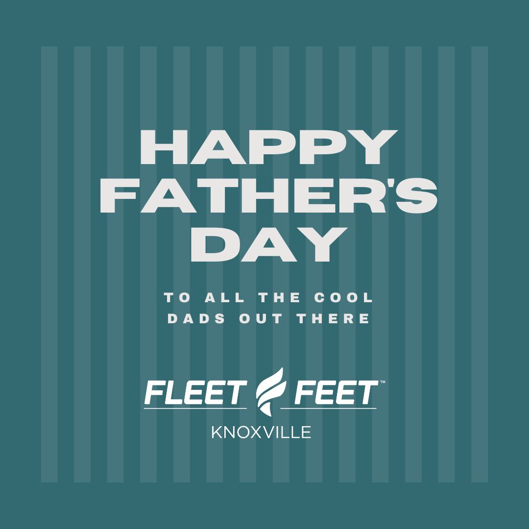 Happy Father's Day! We hope everyone enjoys this day with the people in your life who provide you with support and care.

Now grab your wide-brimmed sun hat, tube socks and cargo shorts, and stay cool 😎 #fathersday #fleetfeetknox
