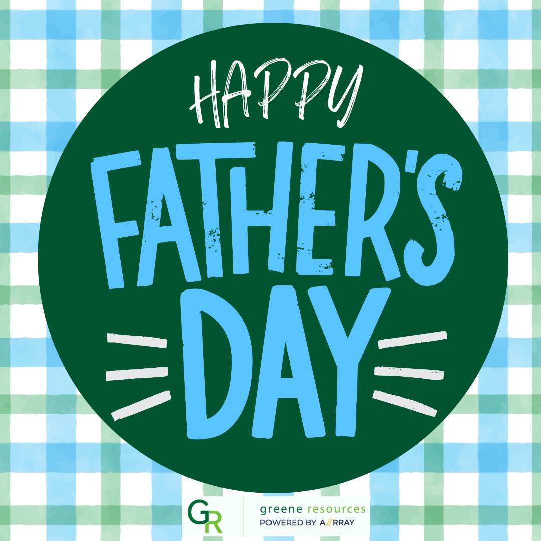 Happy Father's Day to all the fantastic dads out there from Greene Resources! Thank you for being our heroes and our role models. 

Wishing you a happy and relaxing Father's Day filled with love and appreciation. 👔 💚