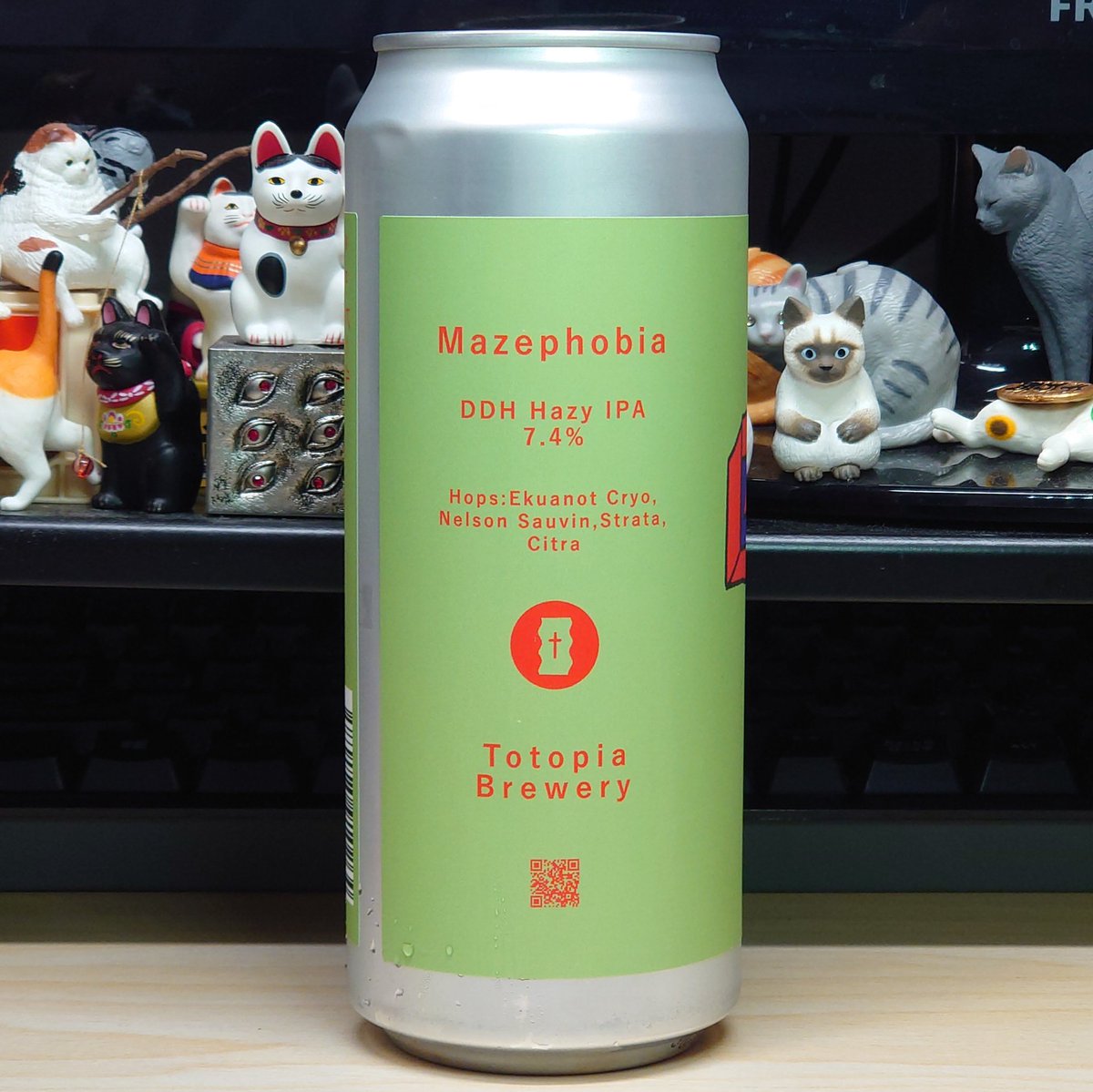 necohico's tweet photo. #TotopiaBrewery
『Mazephobia』
ABV 7.4%
DDH Hazy IPA
ホッピーダンク瓜。
喉より舌にくる感じは初めて感じる旨さ。
#ビール #beer #クラフトビール #craftbeer #BEEAR(@BEEAR_OKINAWA) https://t.co/QdHG3Bm9J9