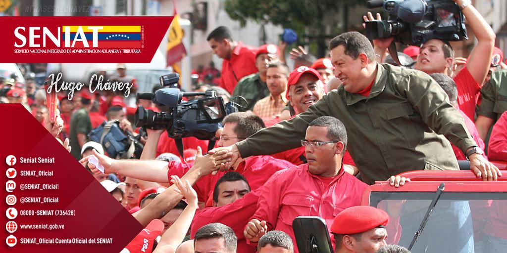 SENIAT_Oficial's tweet photo. "Para todos los padres de Venezuela un feliz día, que la pasen todos felices junto a sus hijos y que en los días venideros, en los días del padre de los años que vienen, seamos más felices". 

Hugo Chávez. 
Palacio de Miraflores, 20 de junio de 1999. https://t.co/JxUnDWUHXk
