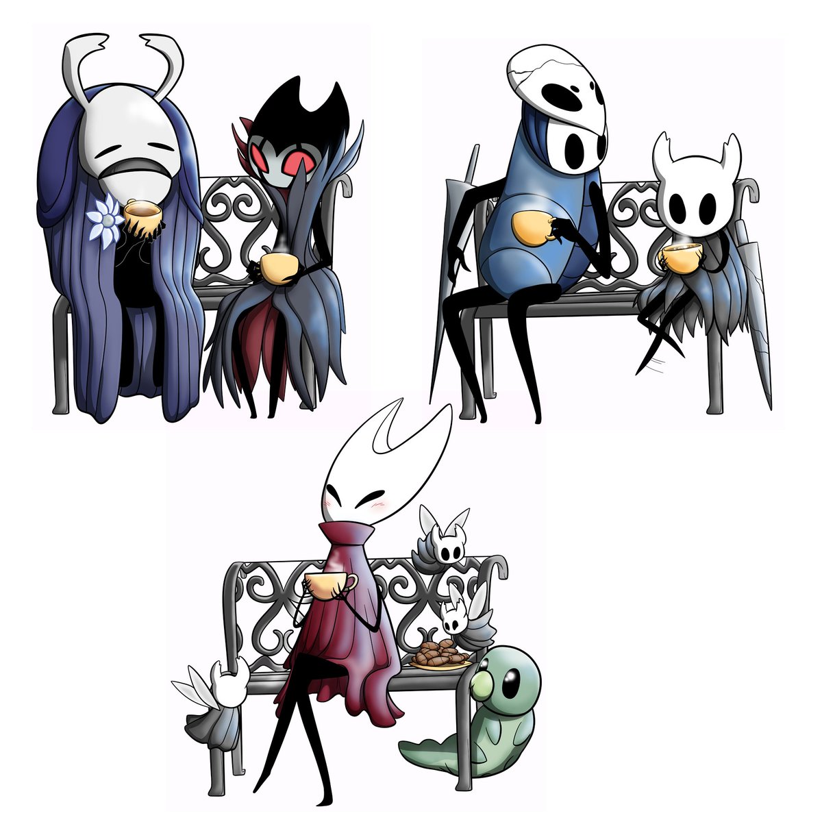 AtelierWofuru's tweet photo. New keychains collection just dropped on my shop (and will be sold at my artist alley table!! Currently available for preorder BUT is going to be fully available for direct order starting this week.

Finally adding some #hollowknight designs as requested by many of you 🐞 ! https://t.co/turEYxSn19