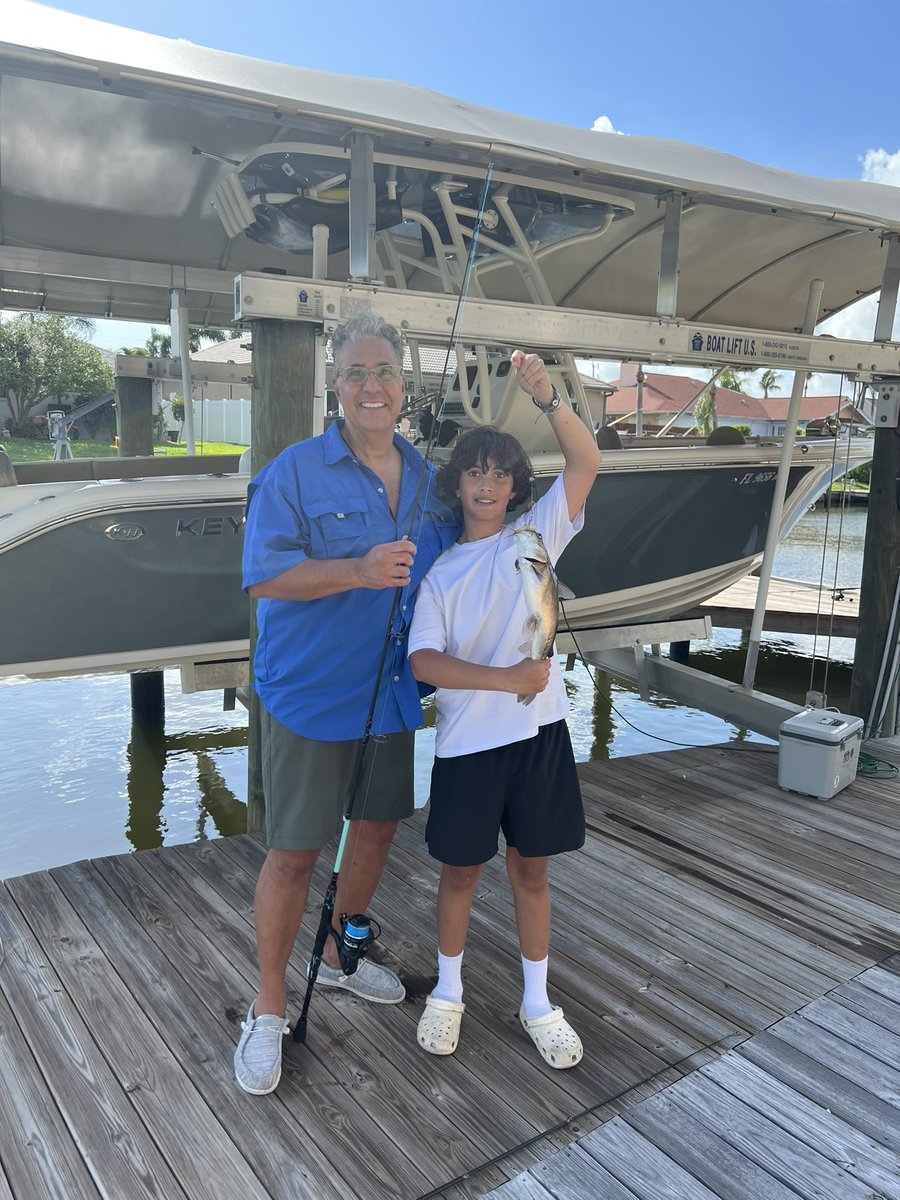Happy Father’s Day to my best friend <a href="/Tony_BATtista/">Tony Battista</a> you are the greatest dad, stepdad and dog dad and we are the luckiest! Love you 😘!
