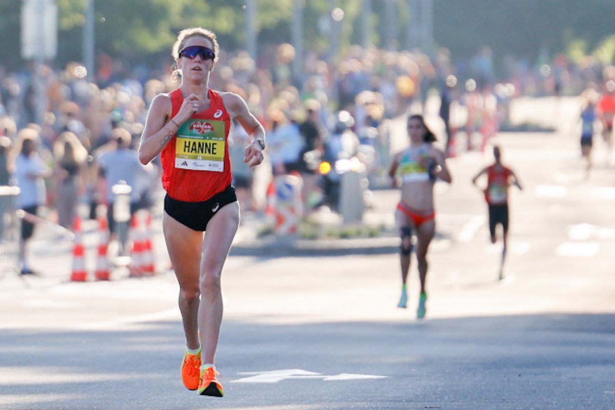 Belgium's Hanne Verbruggen won Saturday's #OlomoucHalf in the Czech Republic by 49 seconds, clocking 1:12:44 on a hilly course. She already has the #Paris2024 Marathon qualifying standard, having run 2:26:32 in Sevilla last February.

📷via <a href="/RunCzech/">RunCzech</a>