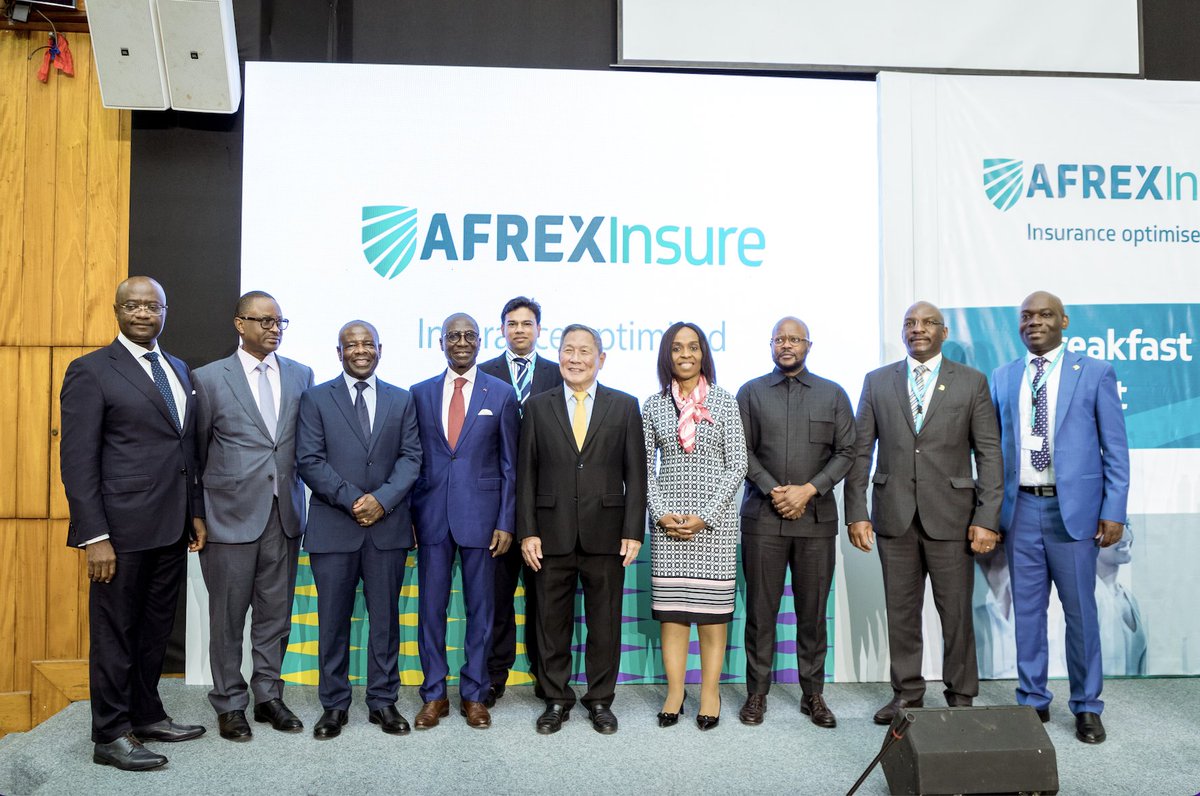Afreximbank on Twitter "Pictured at the AfrexInsure Launch are