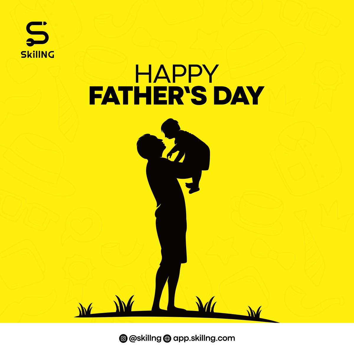 Celebrating all daughters first love and son's first hero today!!

Happy Father's Day!

#fathersdaygifts #fatherhood #SkillNG #leaders #leaderscreateleaders #fathersday #fatherchildbond 
#FathersDay #fatherdaughter #ibadan