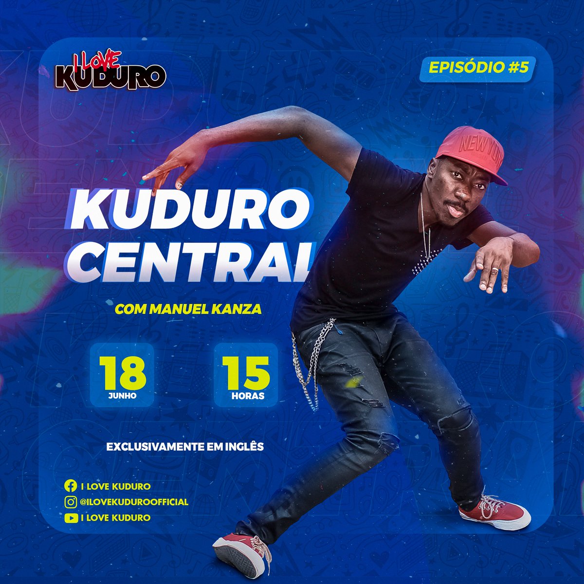 HOJE HOJE 🔥👌🏽

Kuduro Central com Manuel Kanza, nos seguintes horários: Luanda 15h, Paris 15h, Maputo 16h, Lisboa 16h, Rio de Janeiro 12h e Londres 14h.
#ilovekuduro #Kuduro #tudopelokuduro