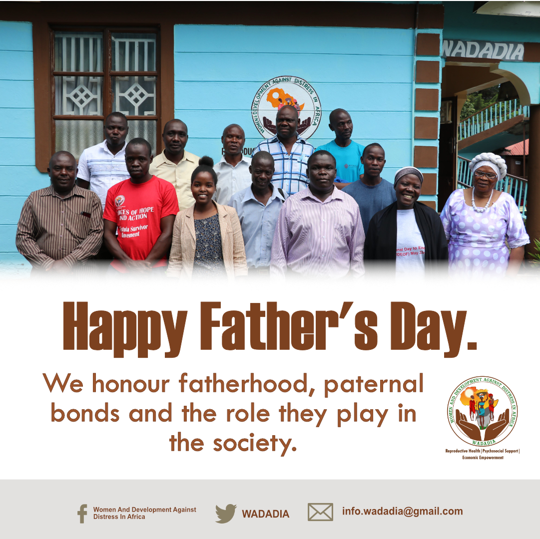 @wadadia extends Happy Father's to all Fathers. We recognize, appreciate fatherhood as well as their contribution in the lives of their children & communities.
We shine light on male involvement groups working to address #GBV #childmarriages #GenderEquality & fistula.