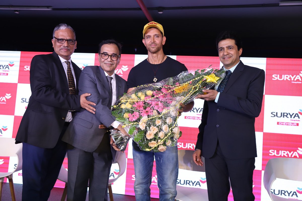 SuryaHospitals's tweet photo. One of the big days for @SuryaHospitals It was pleasure hosting @iHrithik for the inauguration at Surya Hospitals in chembur. Hrithik Roshan himself felicitate the NICU graduates as they are the real warriors who won at life.

#SuryaHospitals
#SuryaHospitalsChembur
@drbhuvan_d https://t.co/n8SKNn4Mai